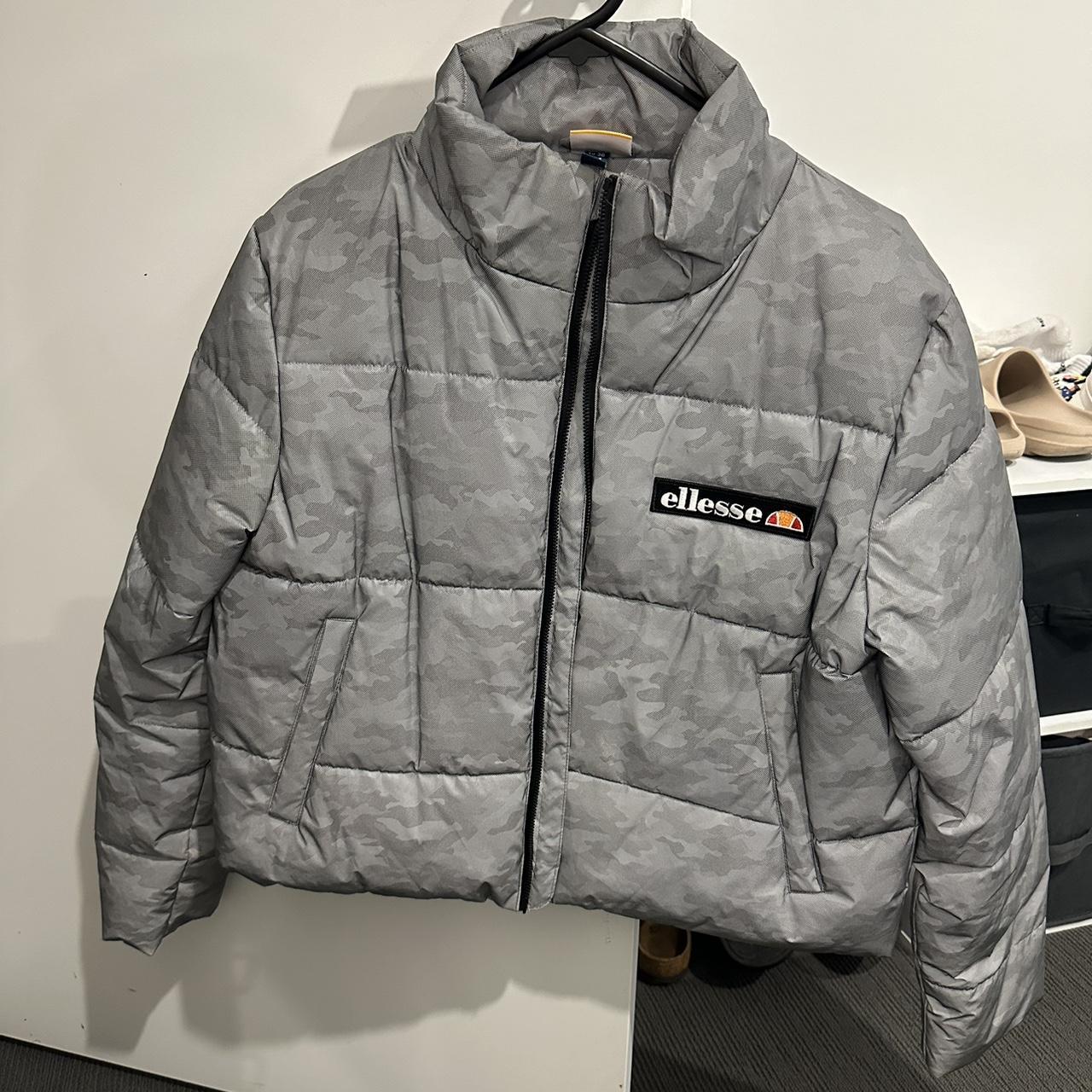 Ellesse reflective padded on sale jacket