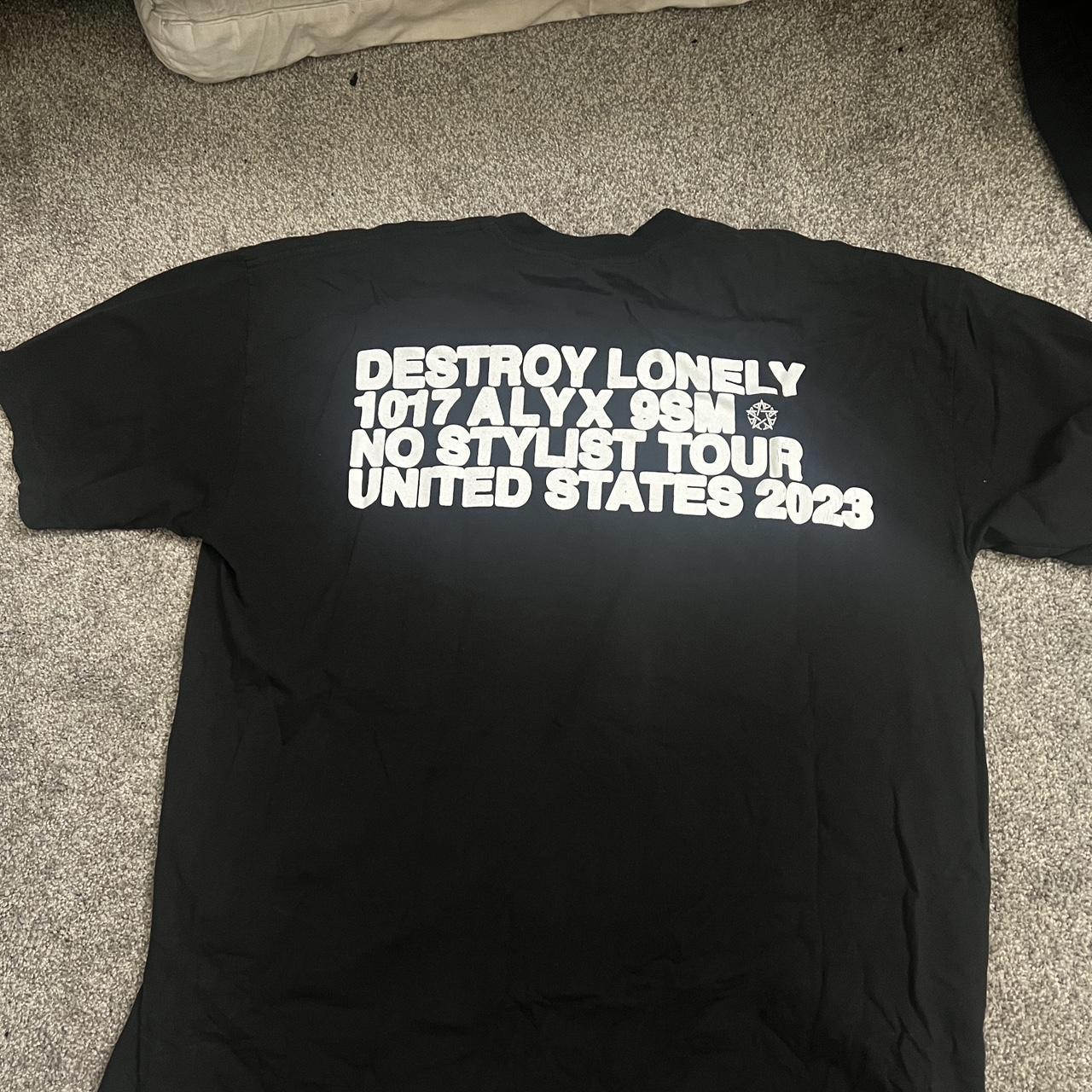 Destroy lonely X alyx shirt from tour - Depop