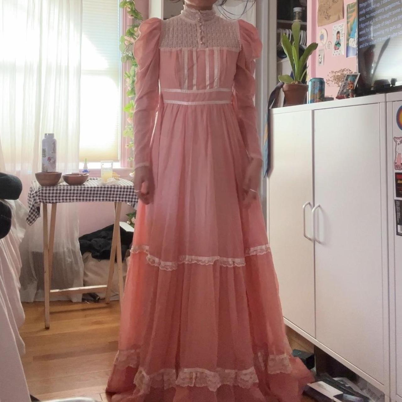 Pink gunne sax dress best sale