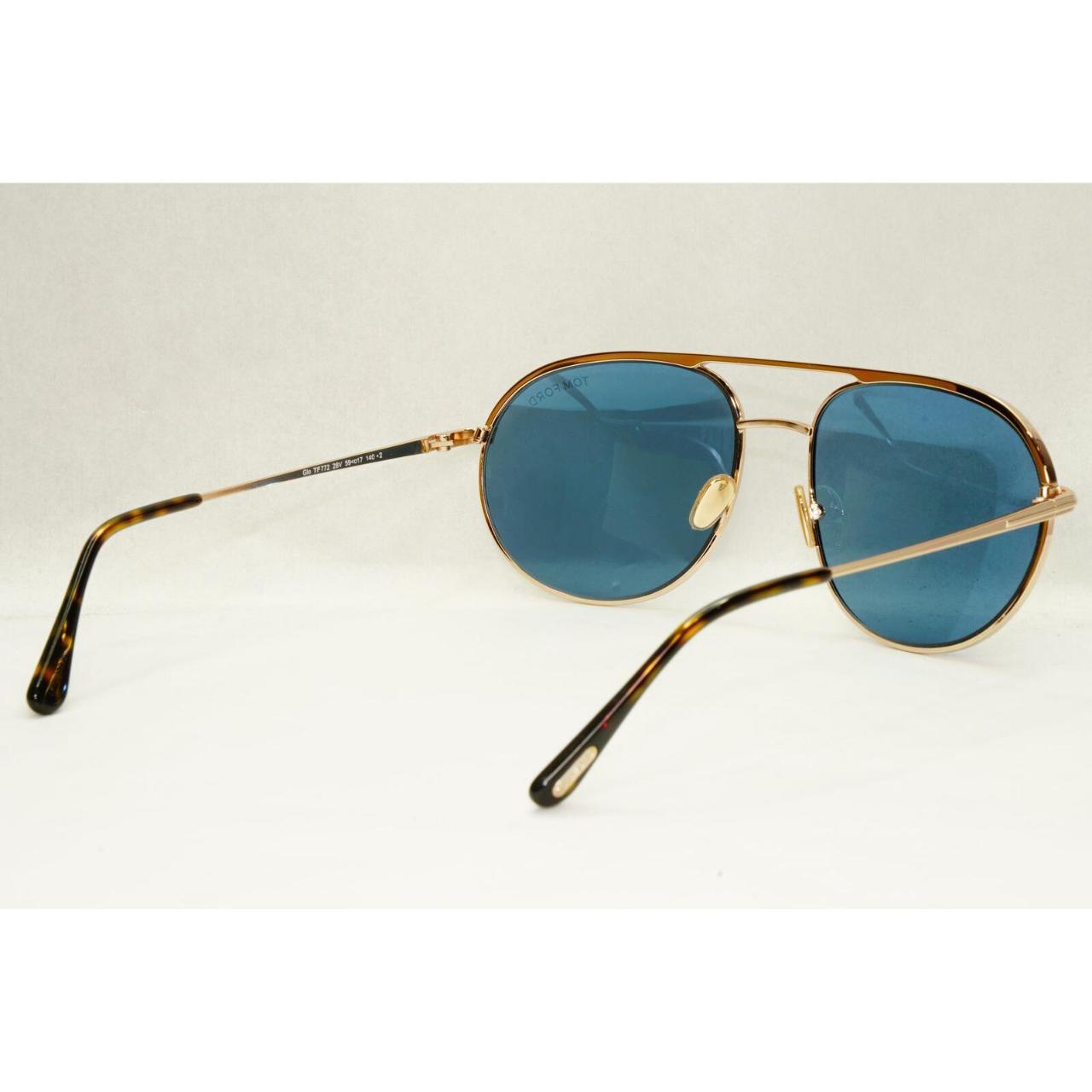 Mens Blue Sunglasses Tom Ford