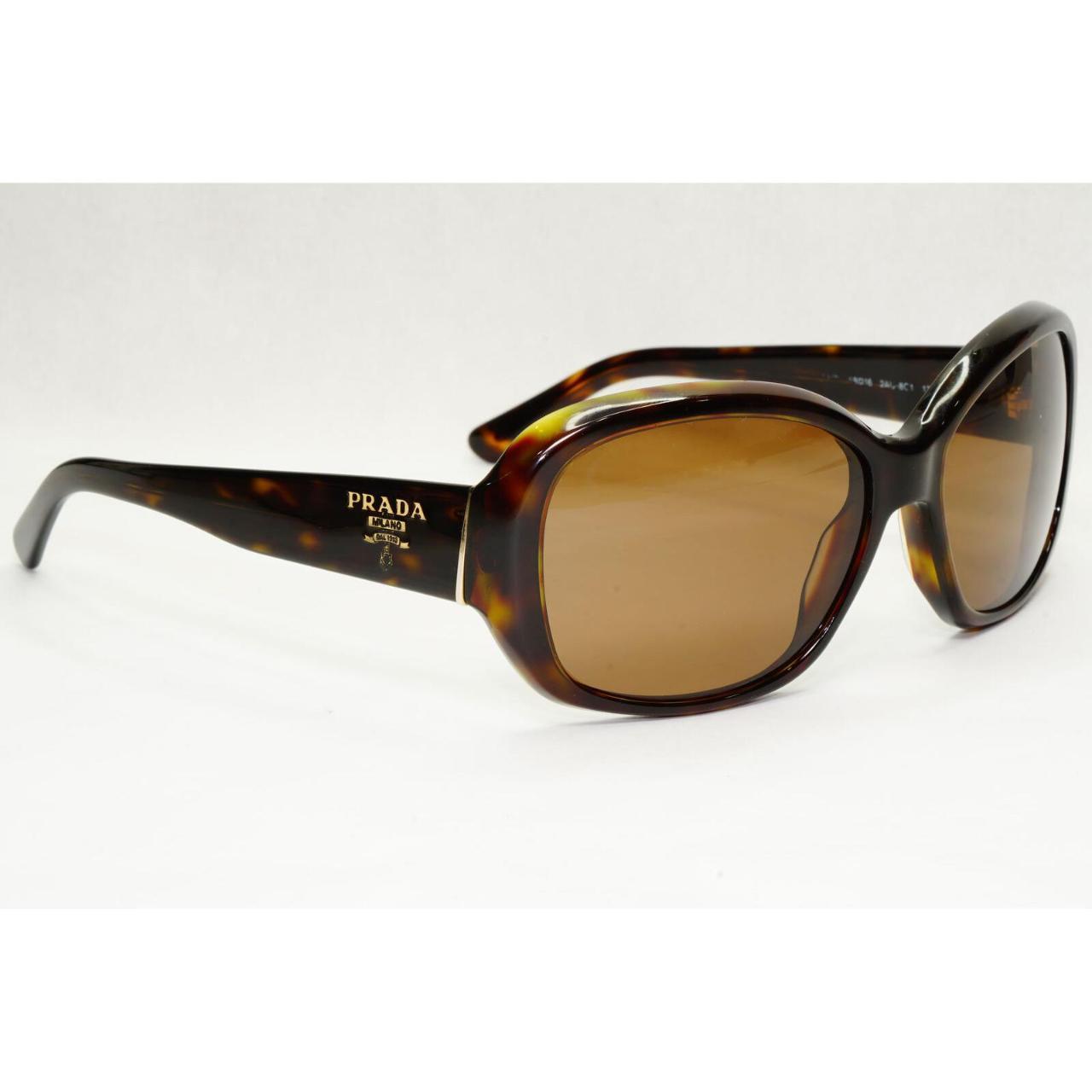 Prada SPR31N 2AU-6E1 135 2P Brown offers Havana Plorized Sunglasses Italy