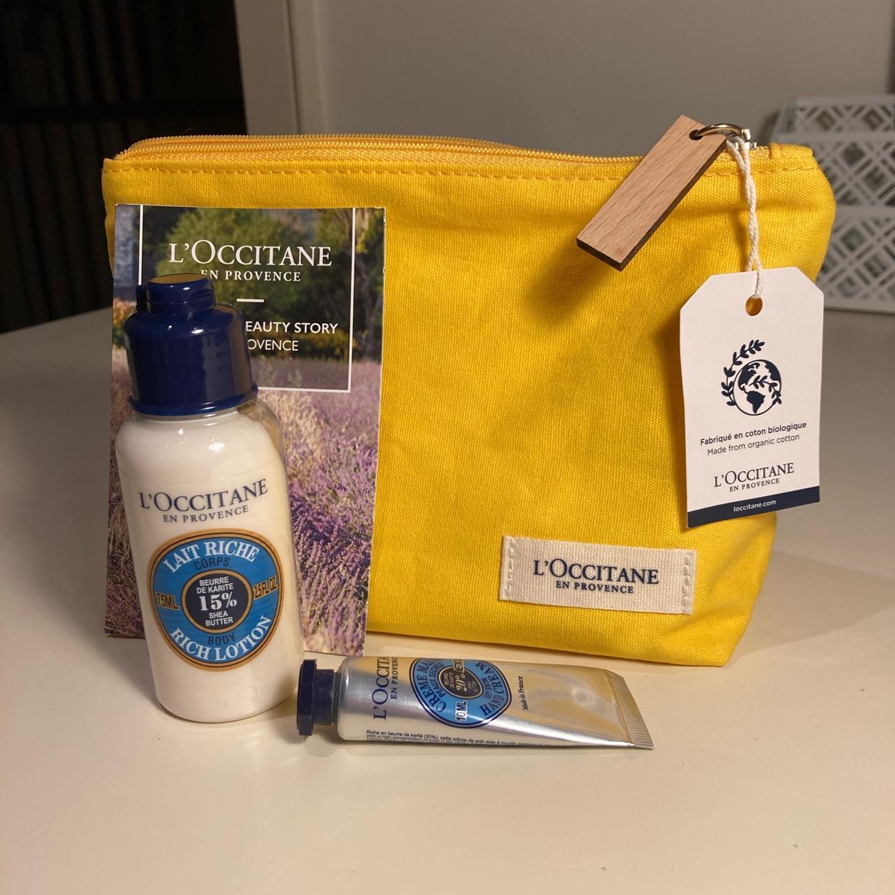 L'Occitane en Provence Yellow and Cream Bathandbody Depop