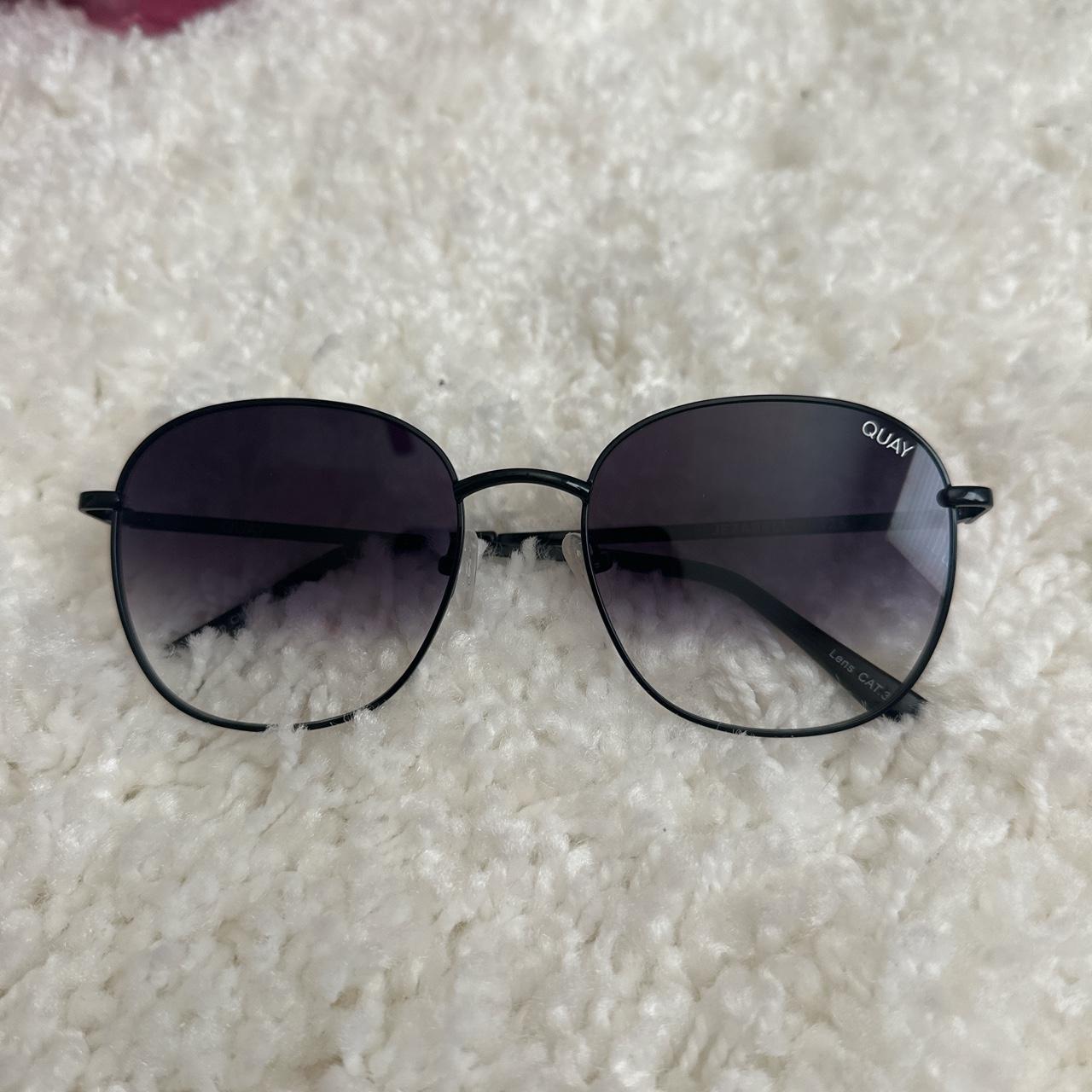 Quay Australia Jezabell Sunglasses Black Faded Depop