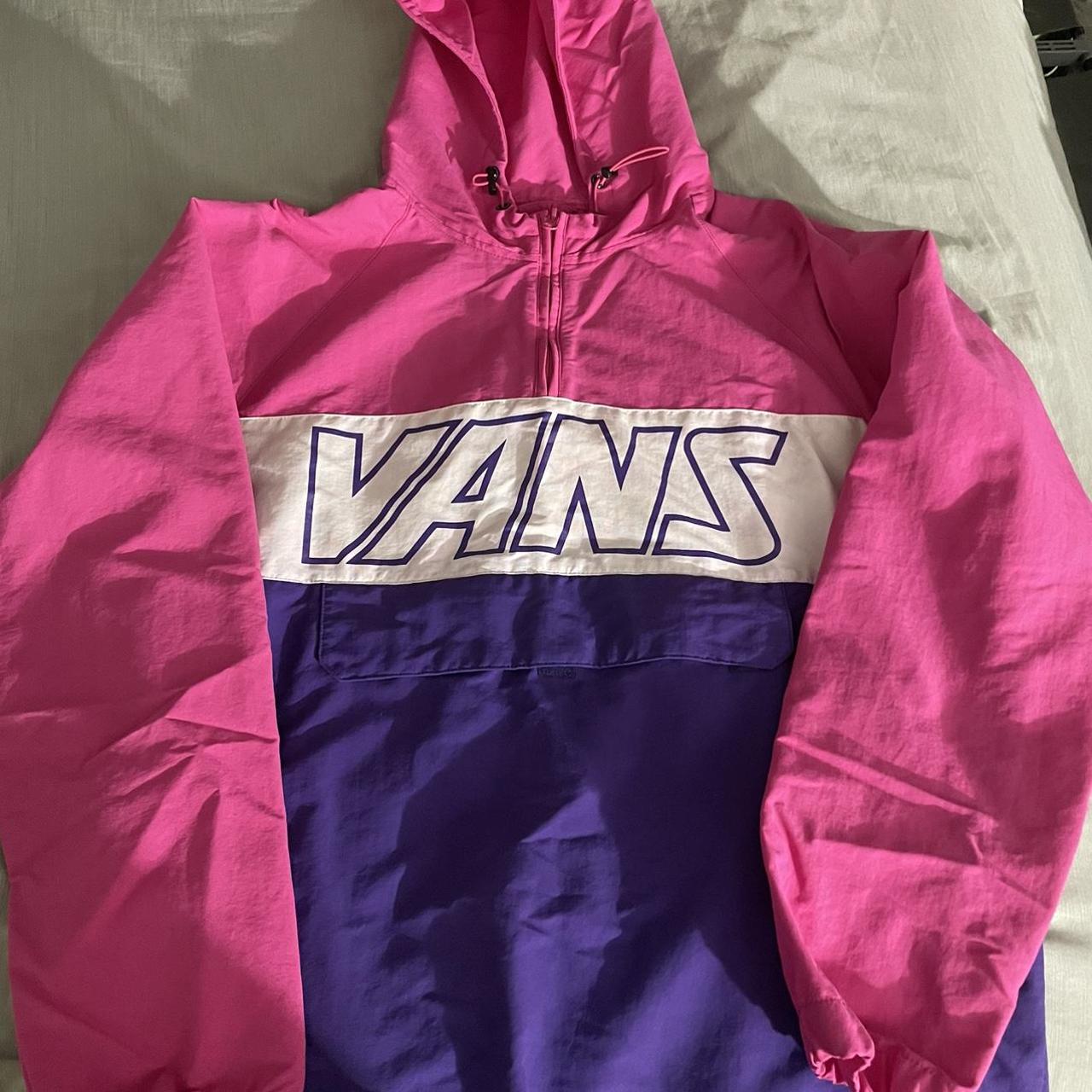 Vans jacket mens deals purple