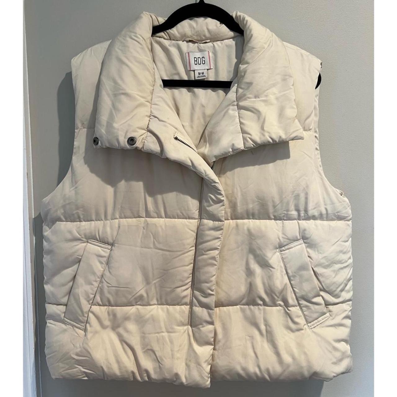 urban outfitters puffy winter vest, ski vest, apres... - Depop