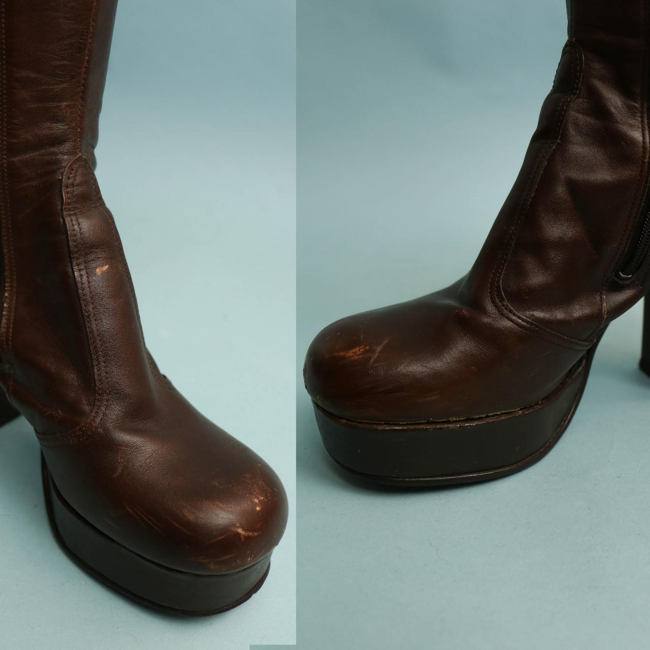 mens 70s platform boots