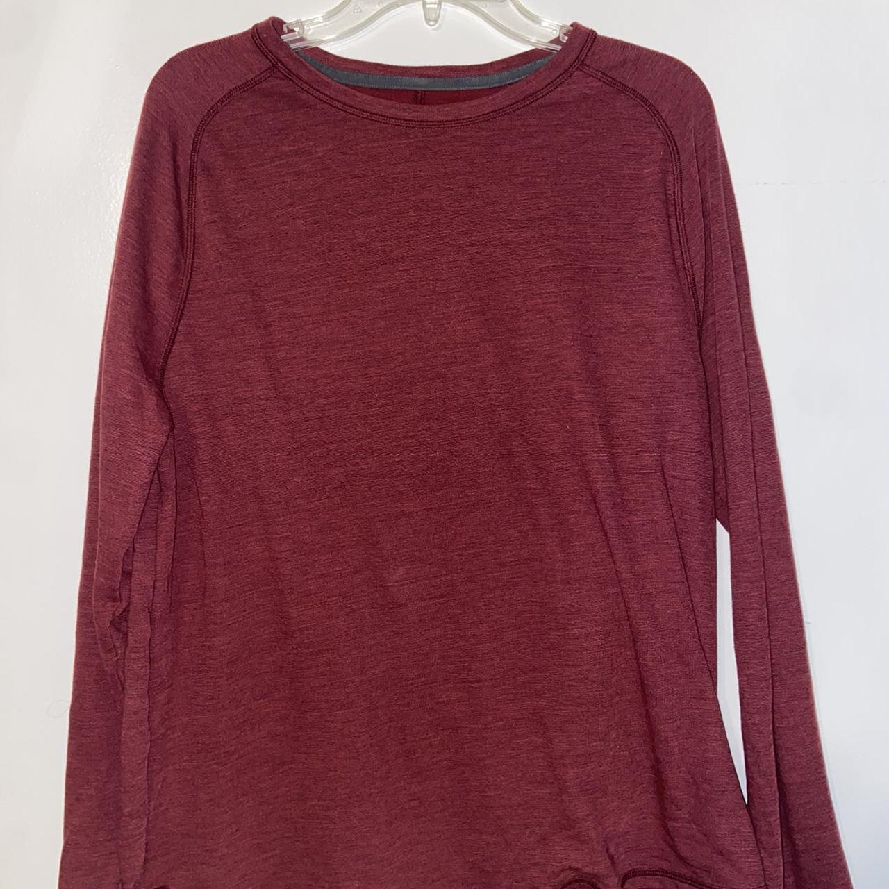 All in Motion long sleeve Burgundy color Depop