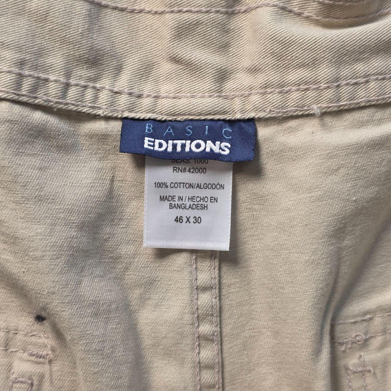 Basic Editions Men's Pants - Tan - 46" – Basic Ed… - image 2