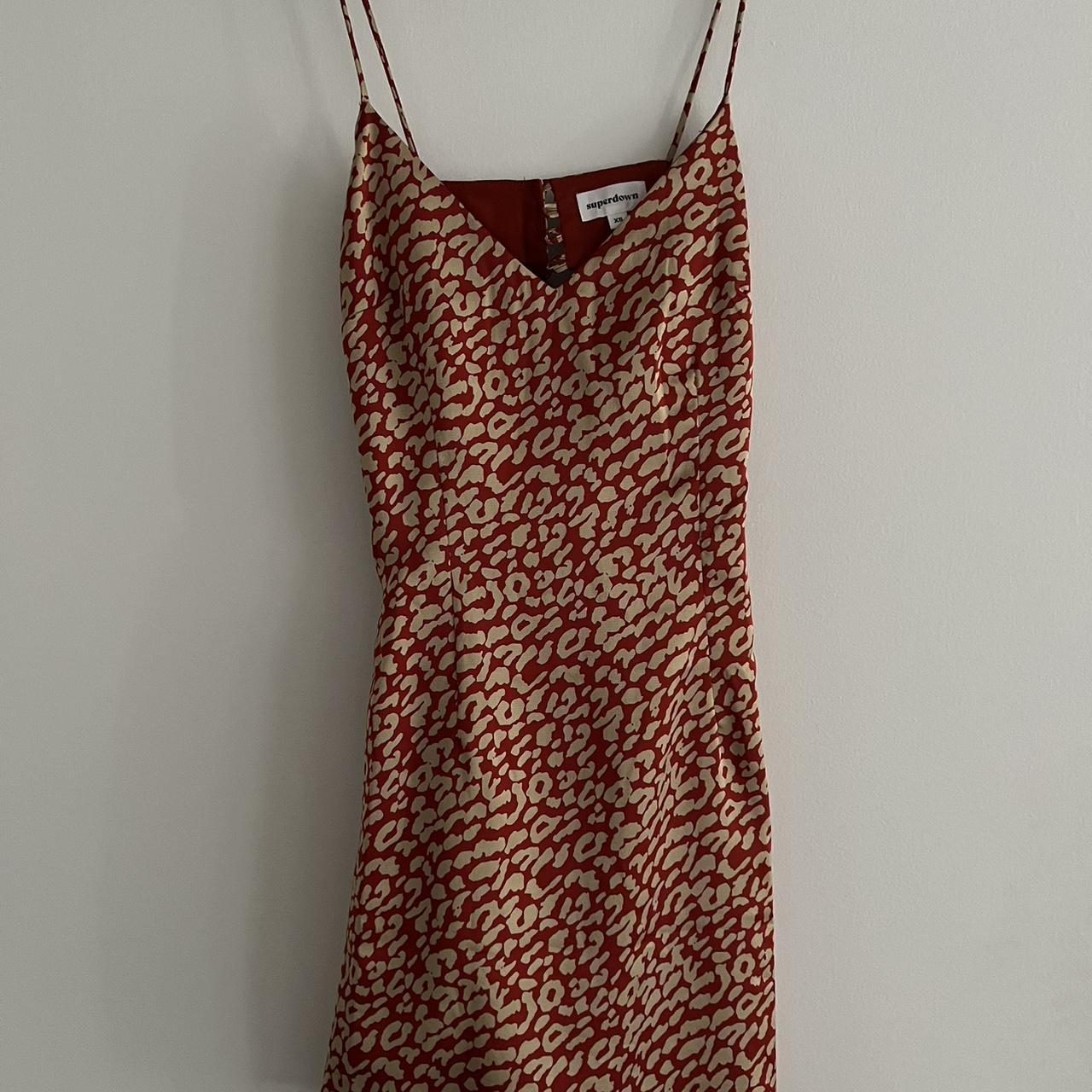 superdry leopard dress
