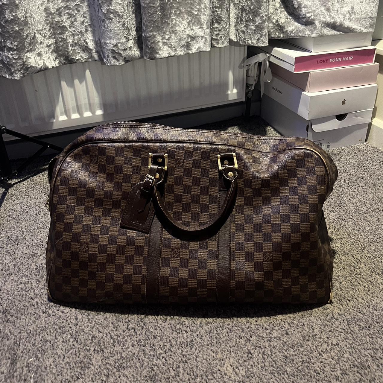 Louis Vuitton duffel bag broken zipper and... Depop