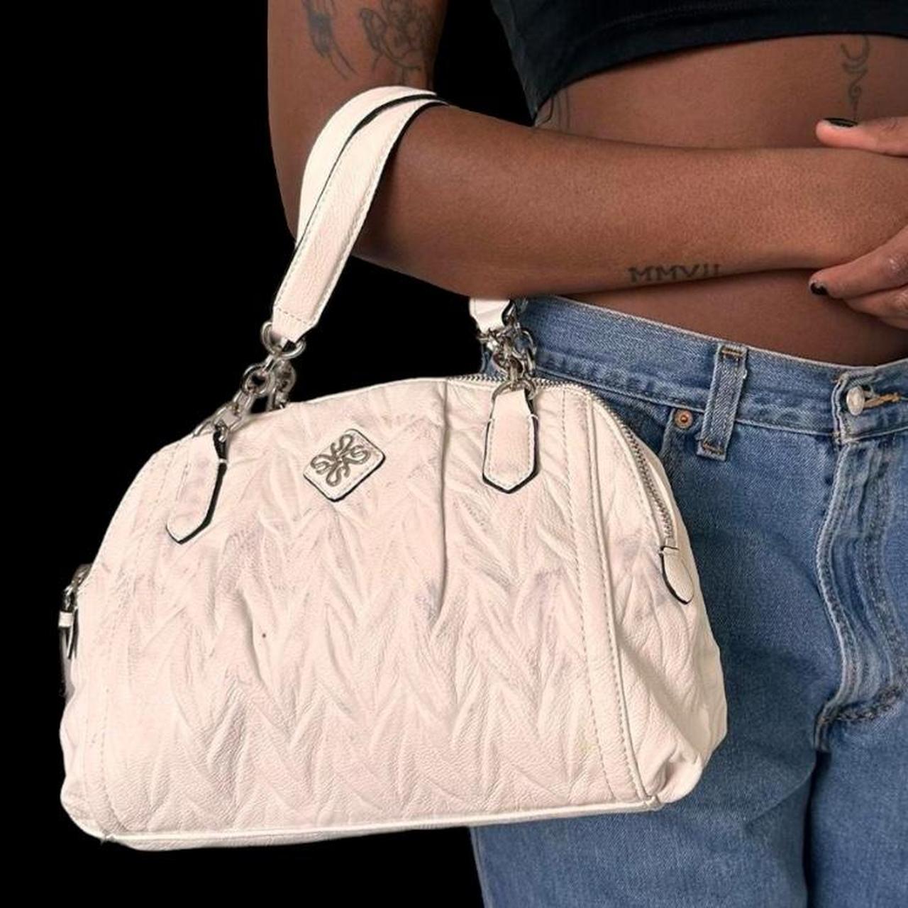 Vera wang white purse sale