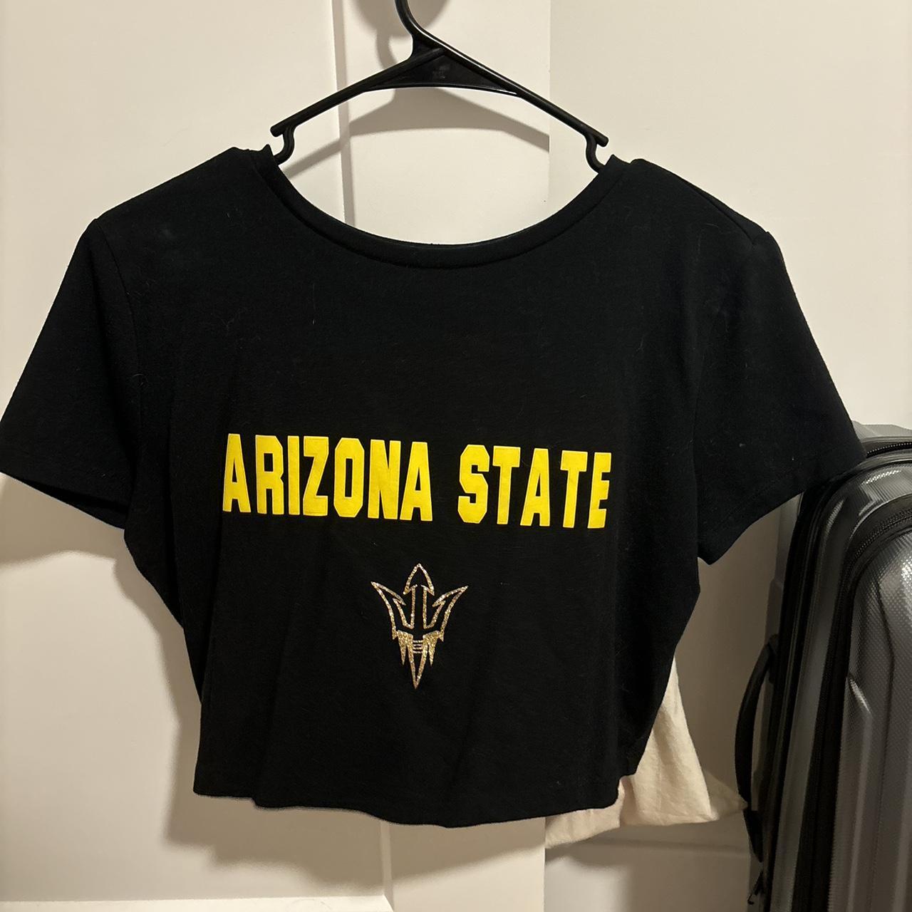 ASU Arizona state baby tee!! Super cute perfect for... - Depop