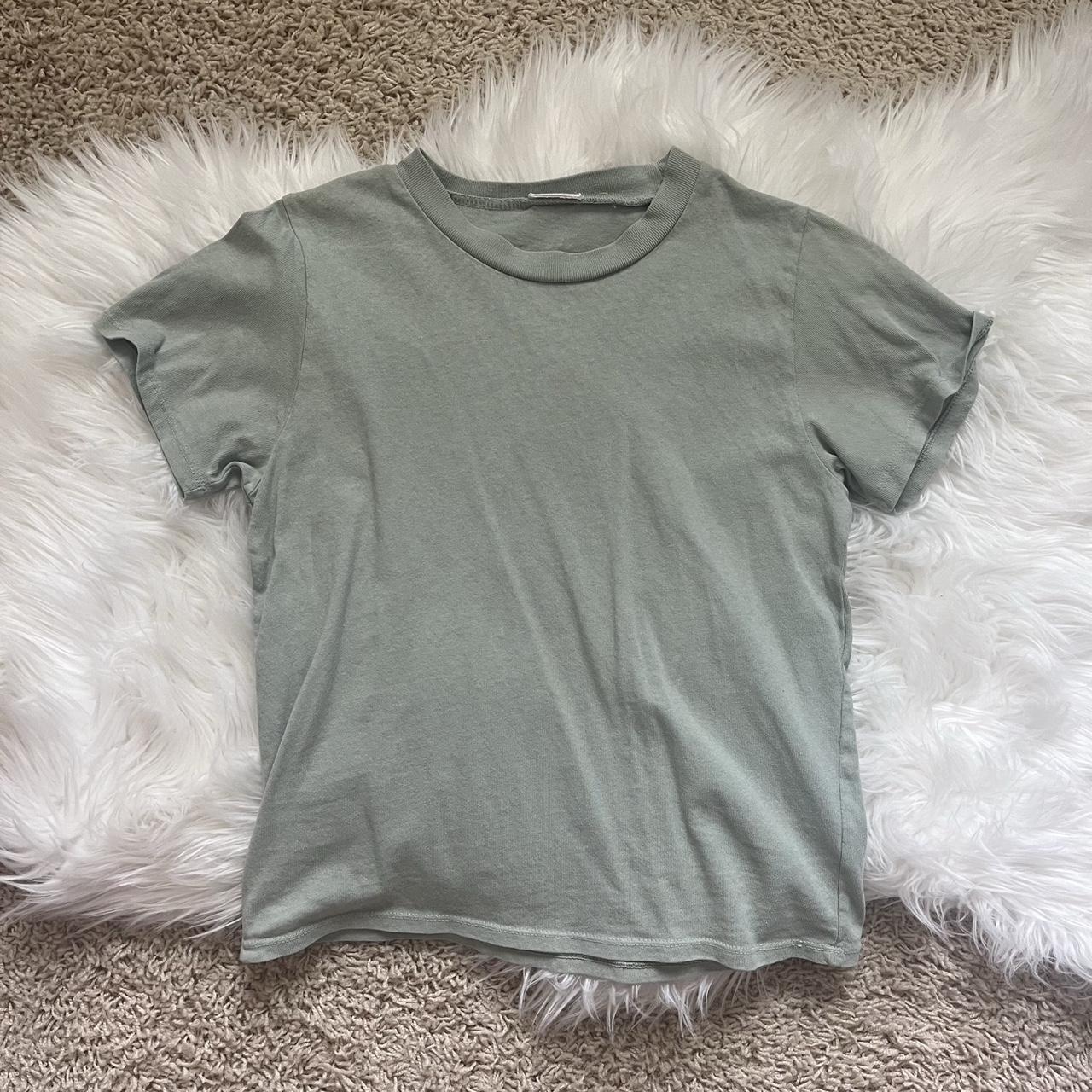 Sage green brandy top One size but fits like a size... Depop