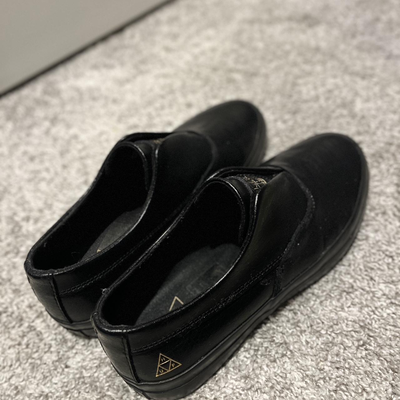 Huf all black shoes deals