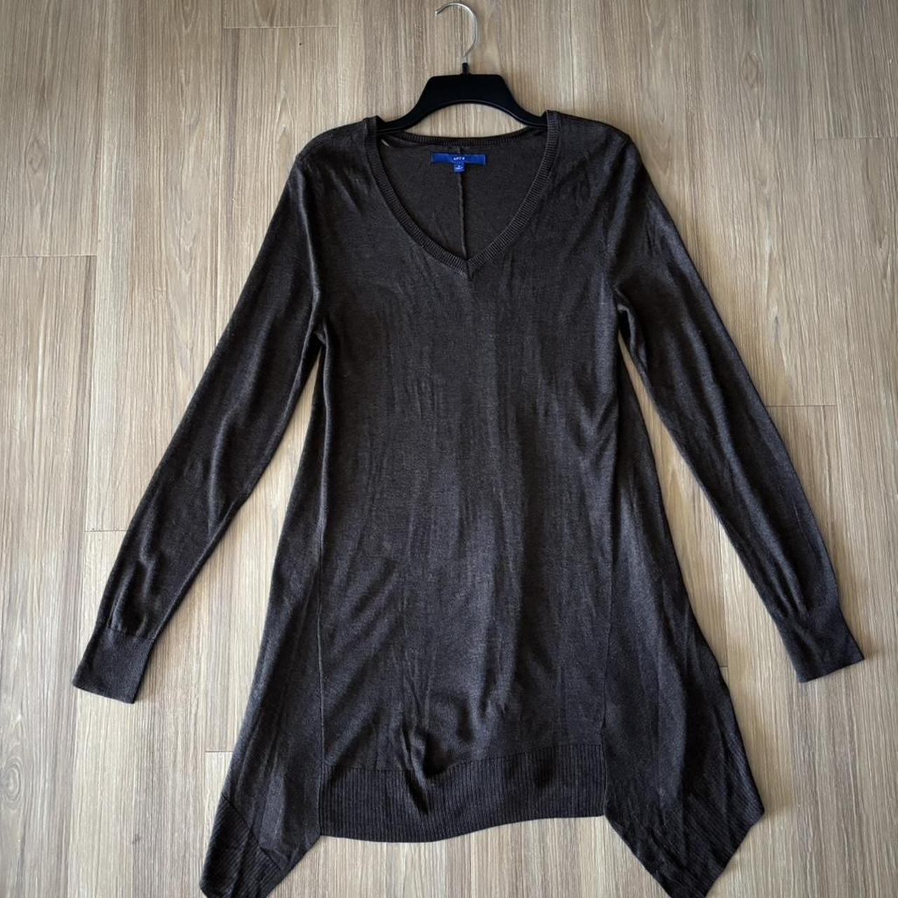 Apt. 9 Women's Sweater - Brown/Grey - M – Apt. 9 … - image 3