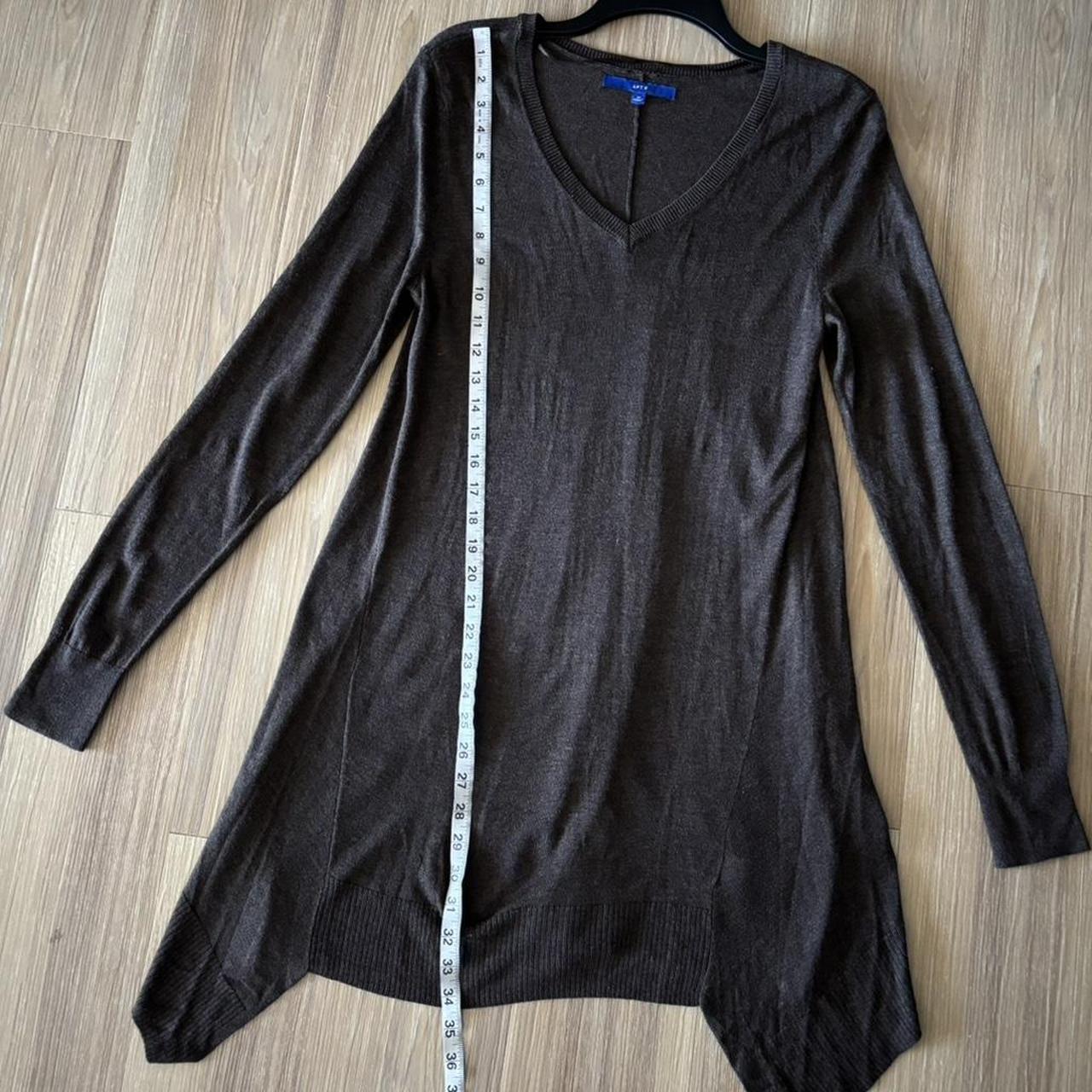 Apt. 9 Women's Sweater - Brown/Grey - M – Apt. 9 … - image 4