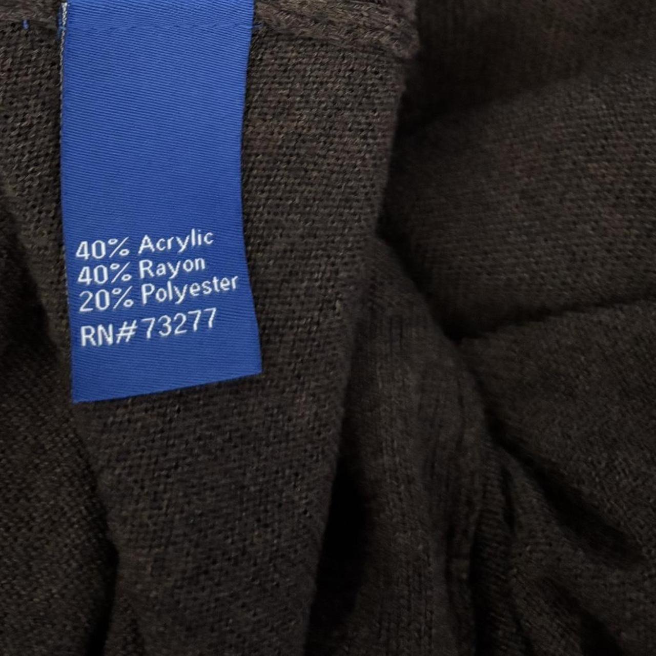 Apt. 9 Women's Sweater - Brown/Grey - M – Apt. 9 … - image 8