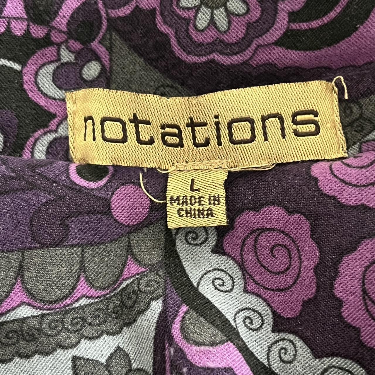 Notations Women's Jacket - Purple/Multi - L – vin… - image 2