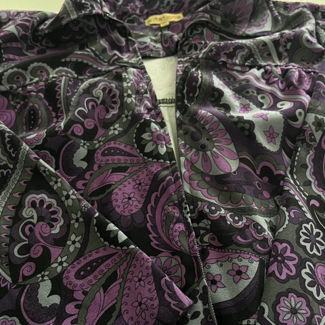 Notations Women's Jacket - Purple/Multi - L – vin… - image 3