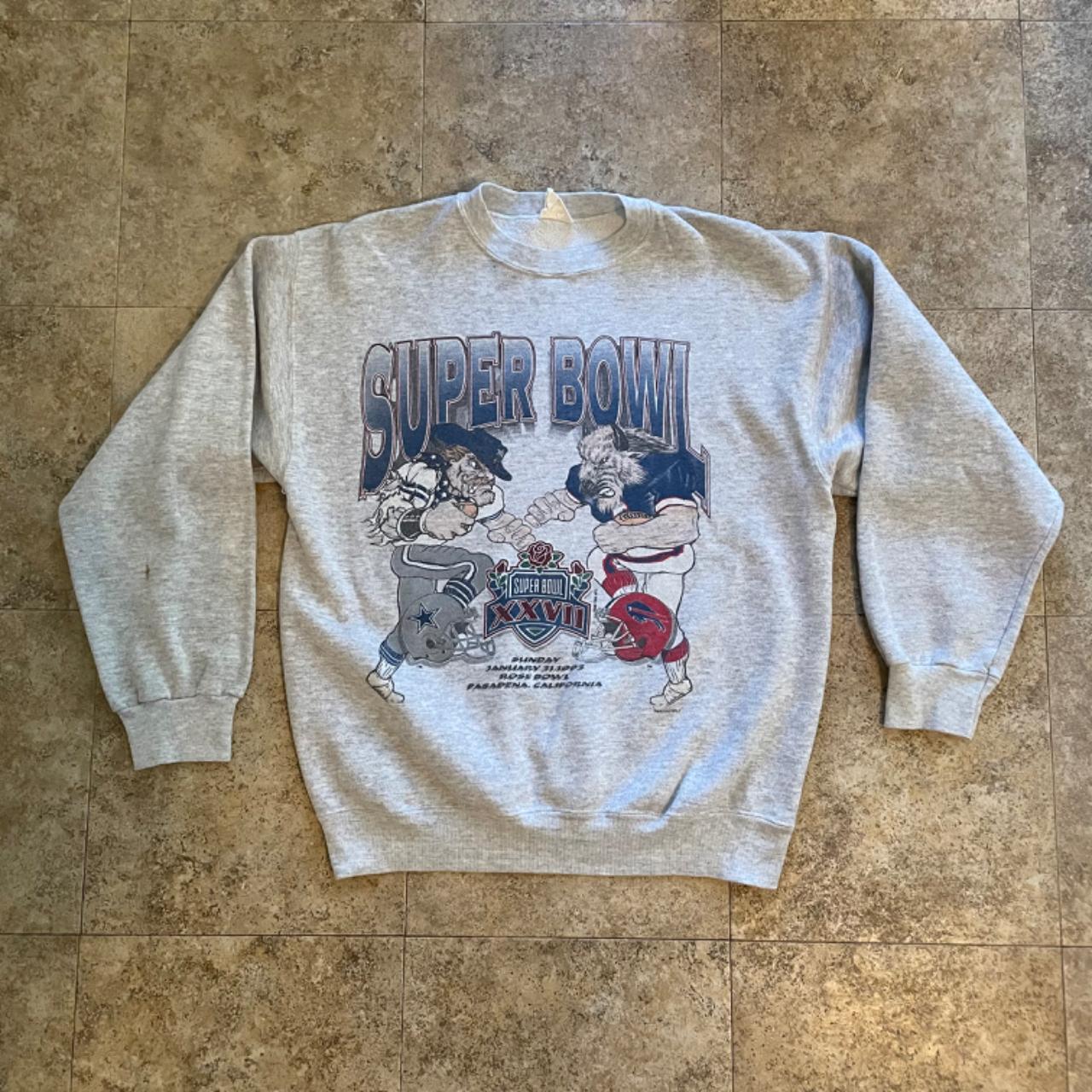 Vintage NFL - Buffalo 'Bills' Super Bowl XXVII Sweatshirt 1993