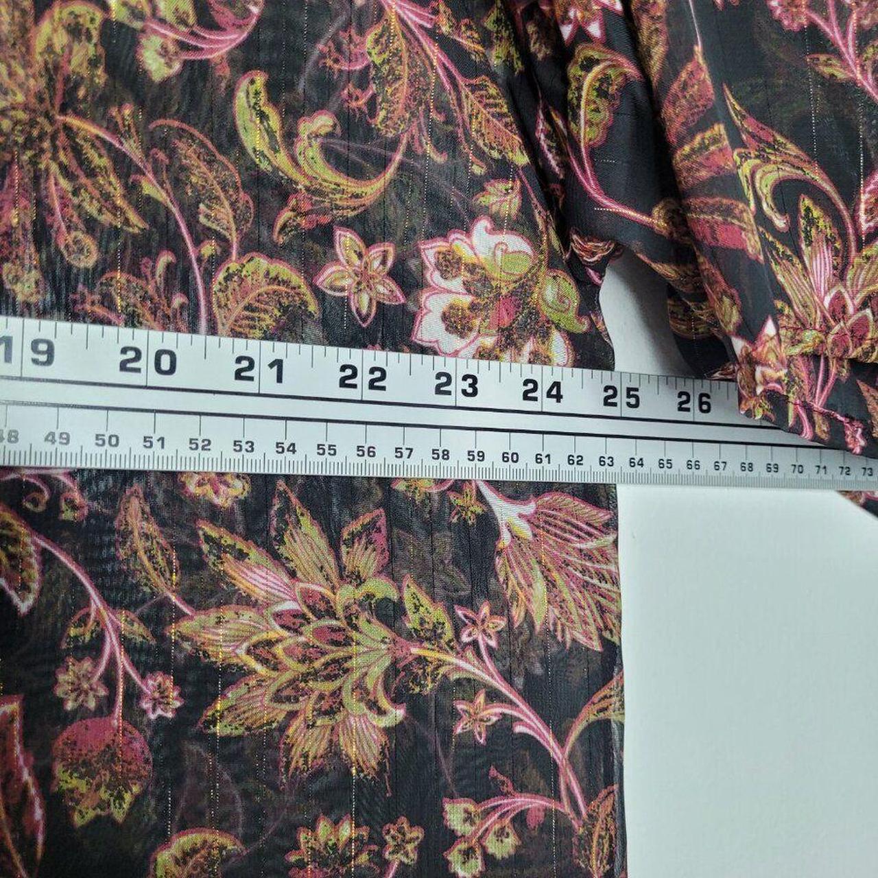 Apt. 9 Women's Top - Red/Gold - One size – Apt 9 … - image 5