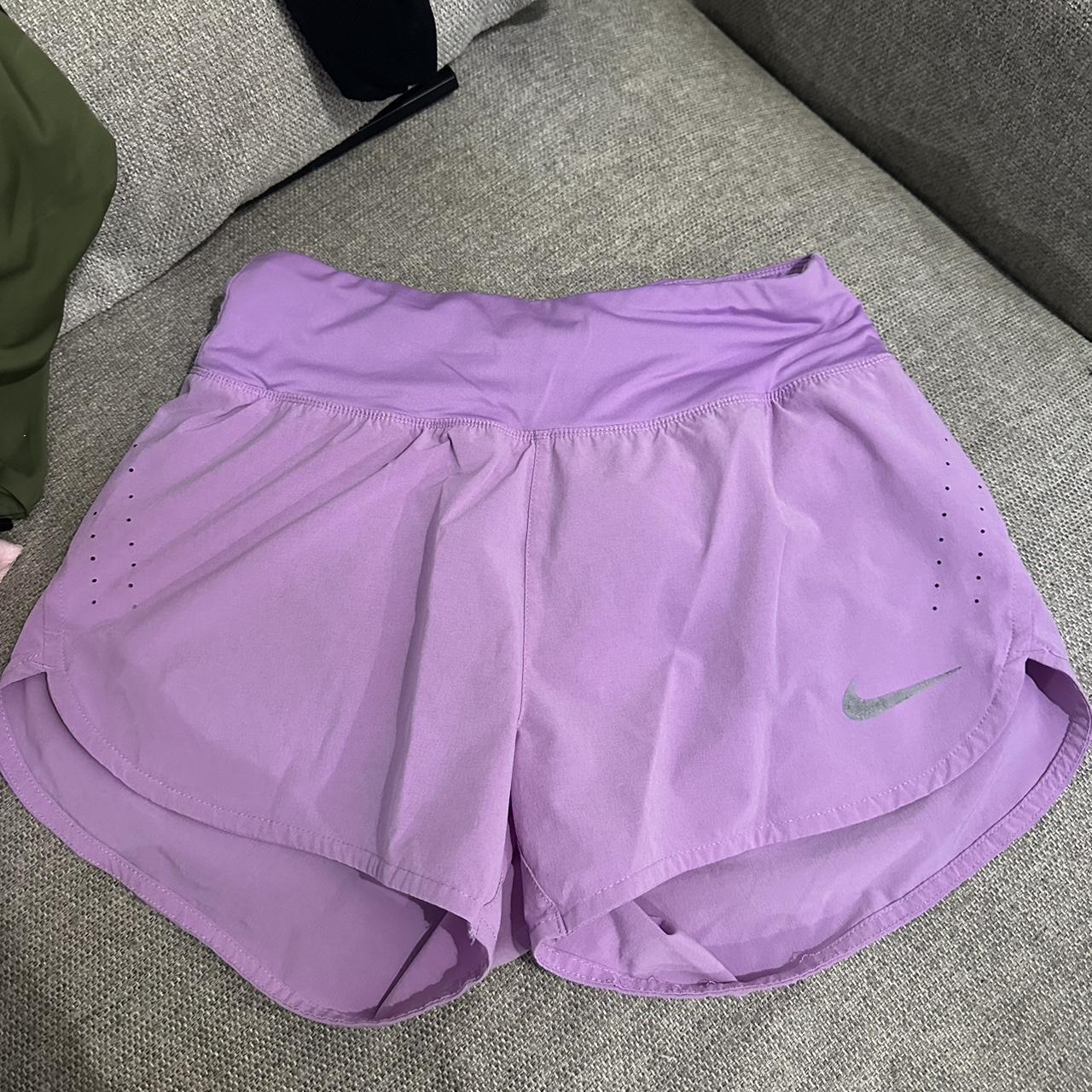light purple nike shorts