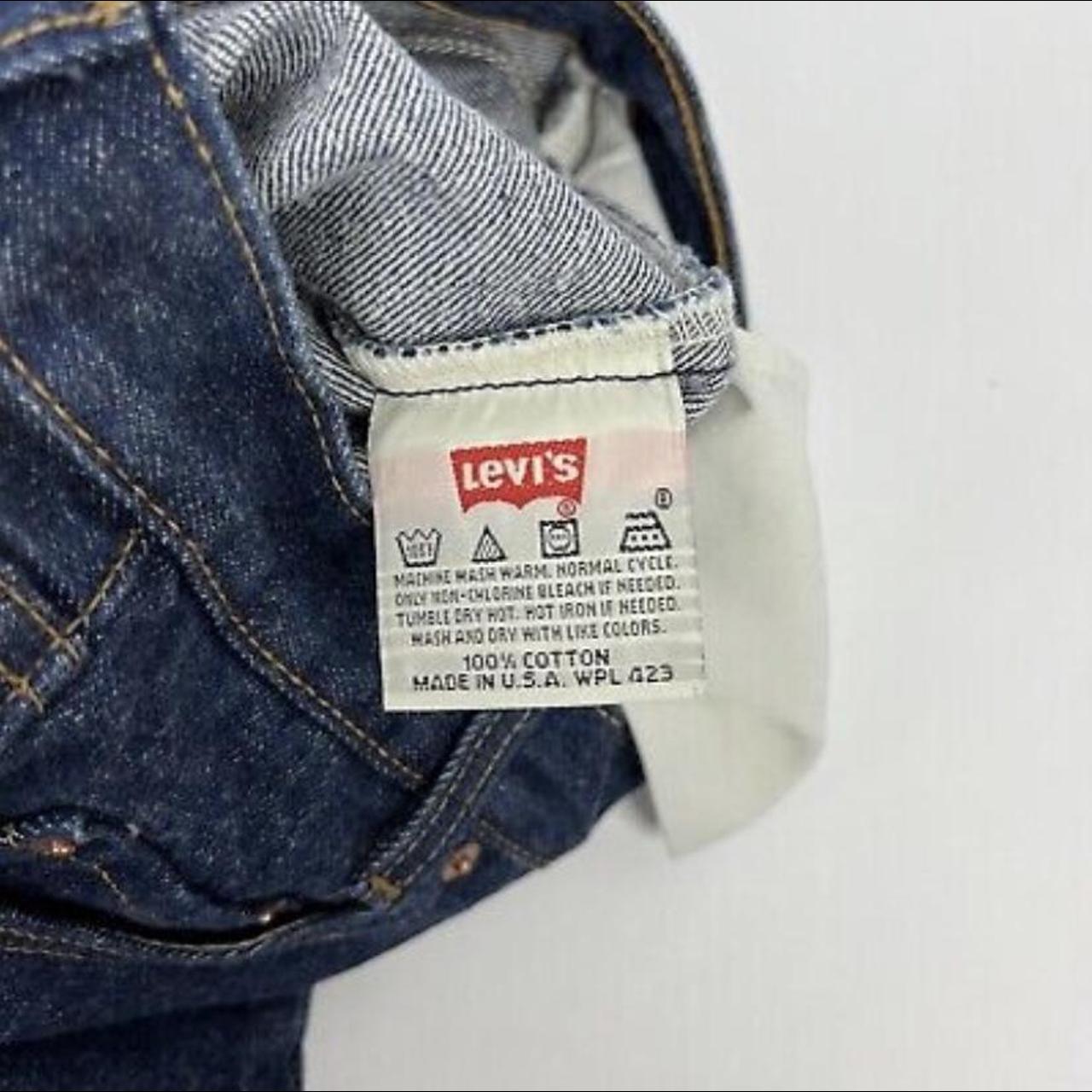 these are beautiful usa made 501 levi’s in perfect... - Depop