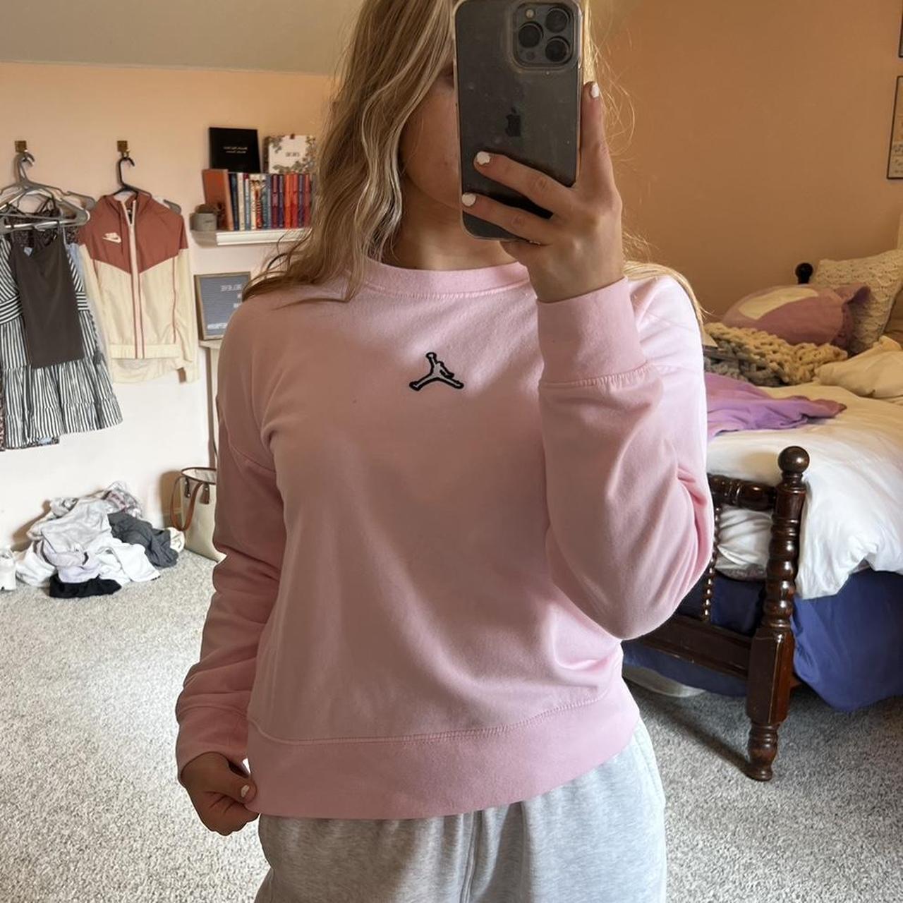 Millennial pink sweatshirt sale