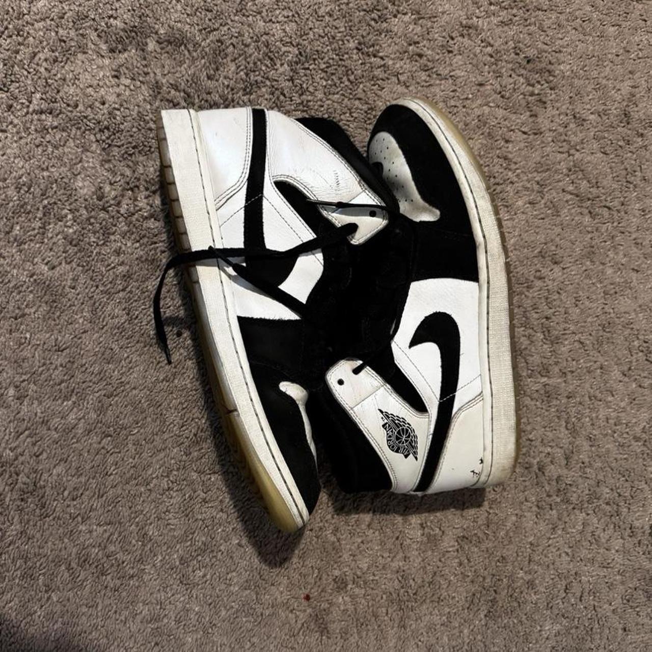 jordan 1 mid diamond shorts VERY used need a good... - Depop