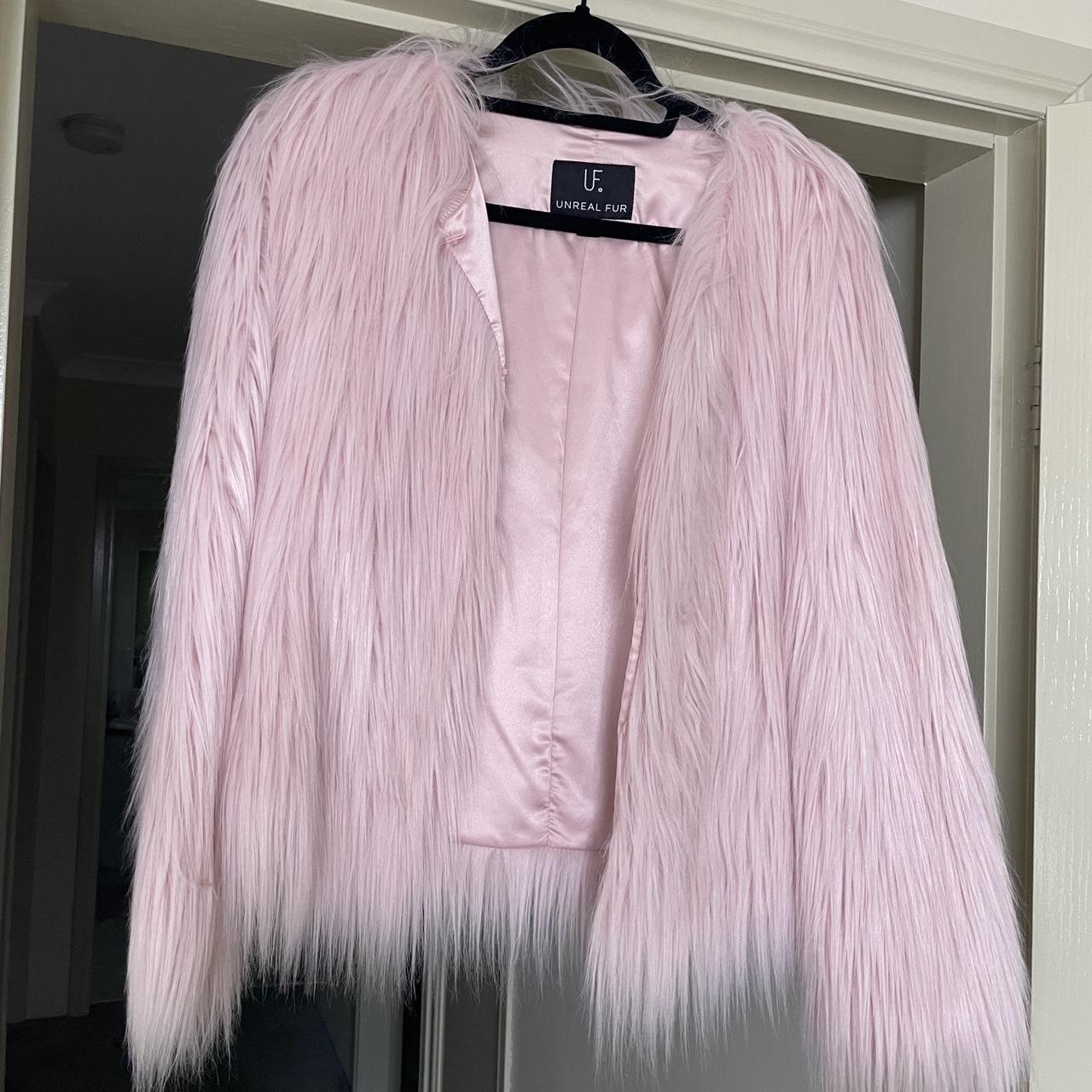 Unreal Fur ドリームジャケット フェイクファー Pearl Pink Unreal Dream Jacket (Pearl Pink) – Unreal Fur