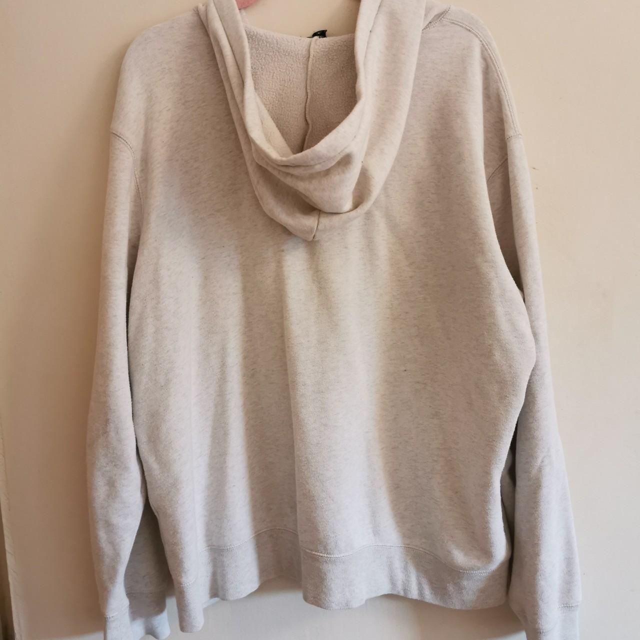 GAP grey zip hoodie Size XL but smaller fit Great... - Depop