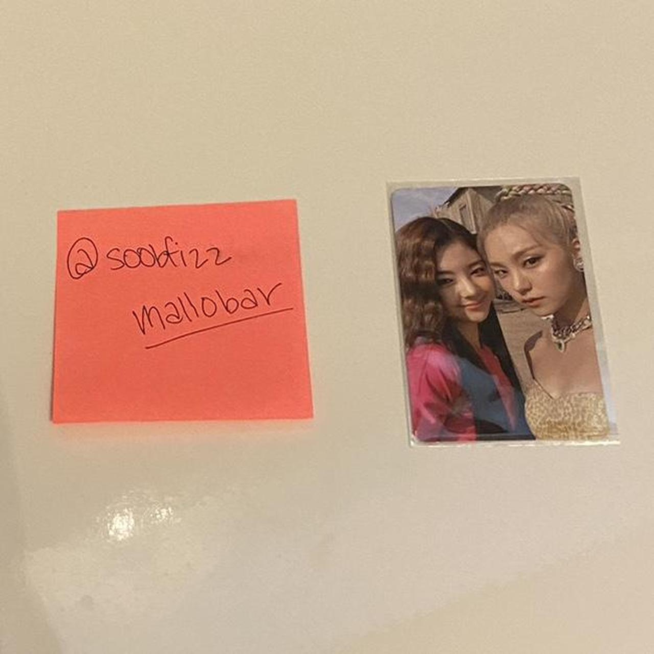 Yeji Lia Unit Not Shy Photocard Pc Comes In Depop