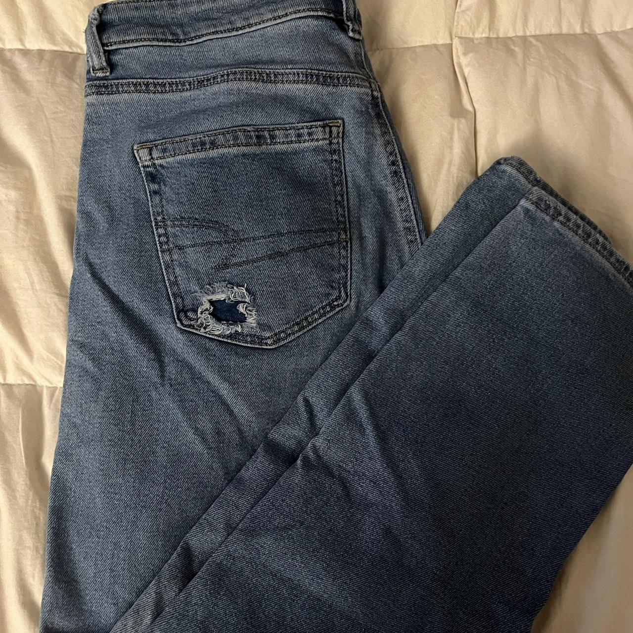 American eagle straight leg jeans -size... - Depop