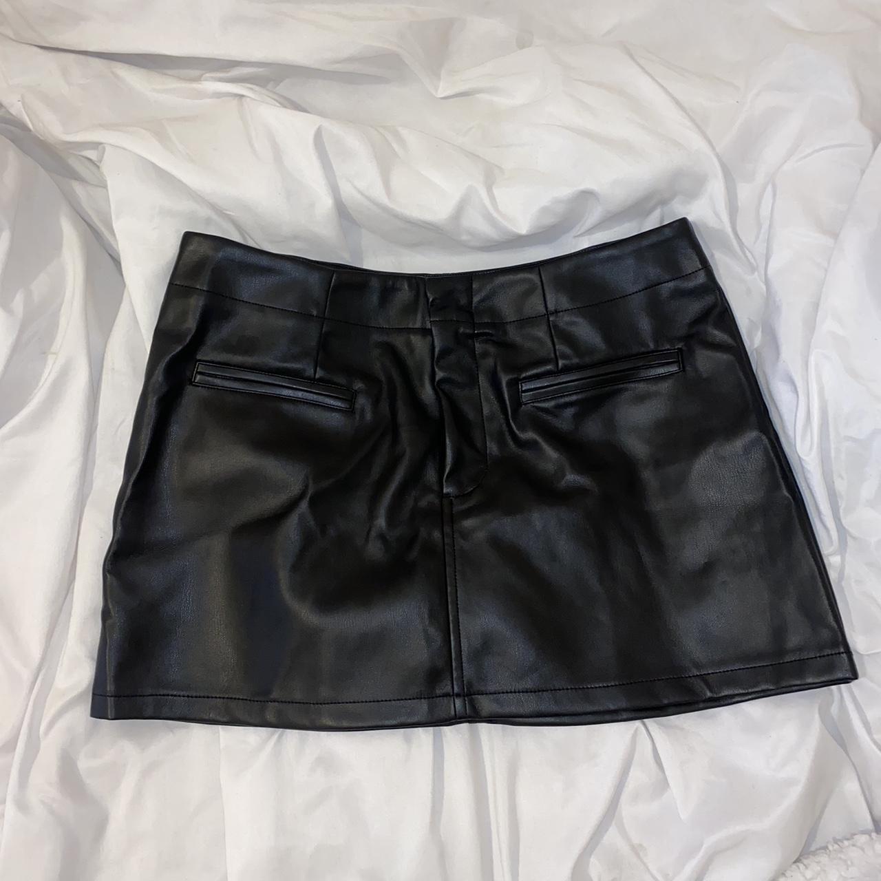 Leather skirt shop cotton on