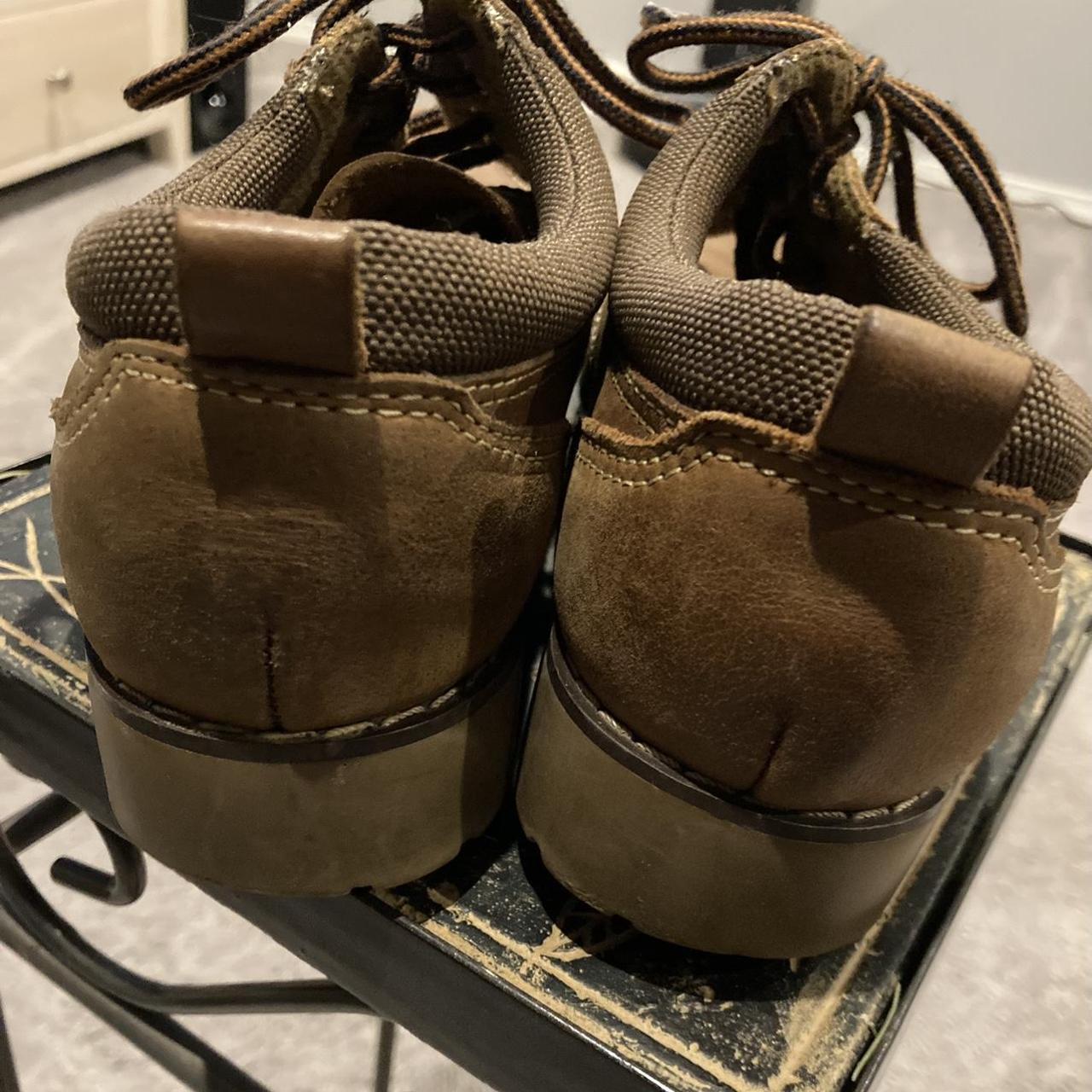 Vintage Candies short brown leather boot/shoe is in | Depop Vintage Candies short brown leather boot/shoe is in | Depop