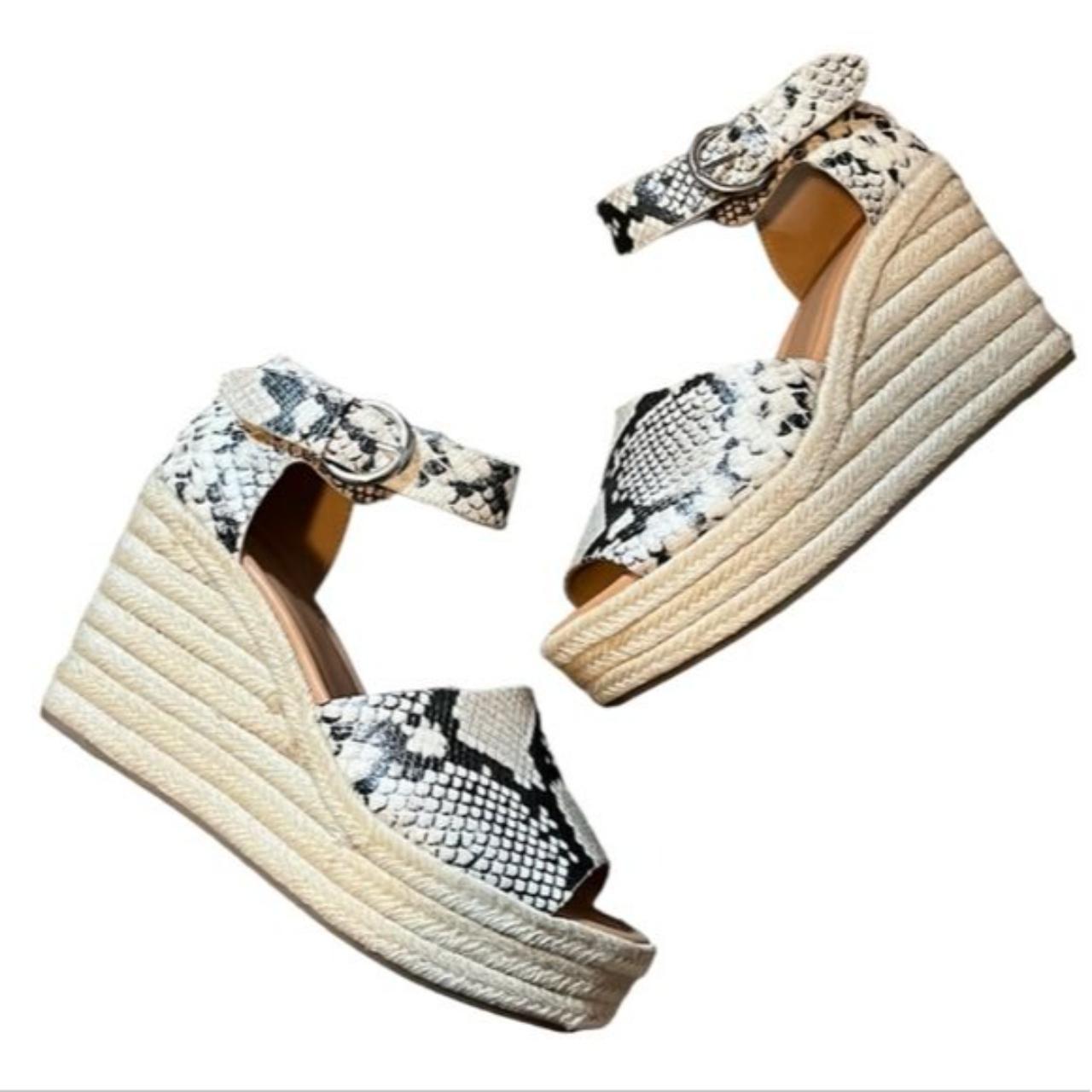 Cream and black sales espadrilles