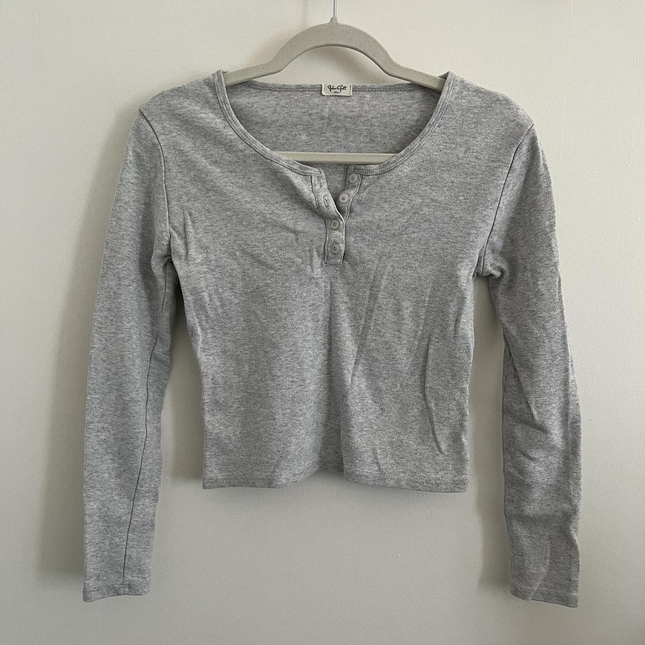 John Galt / Brandy grey long sleeve One... Depop