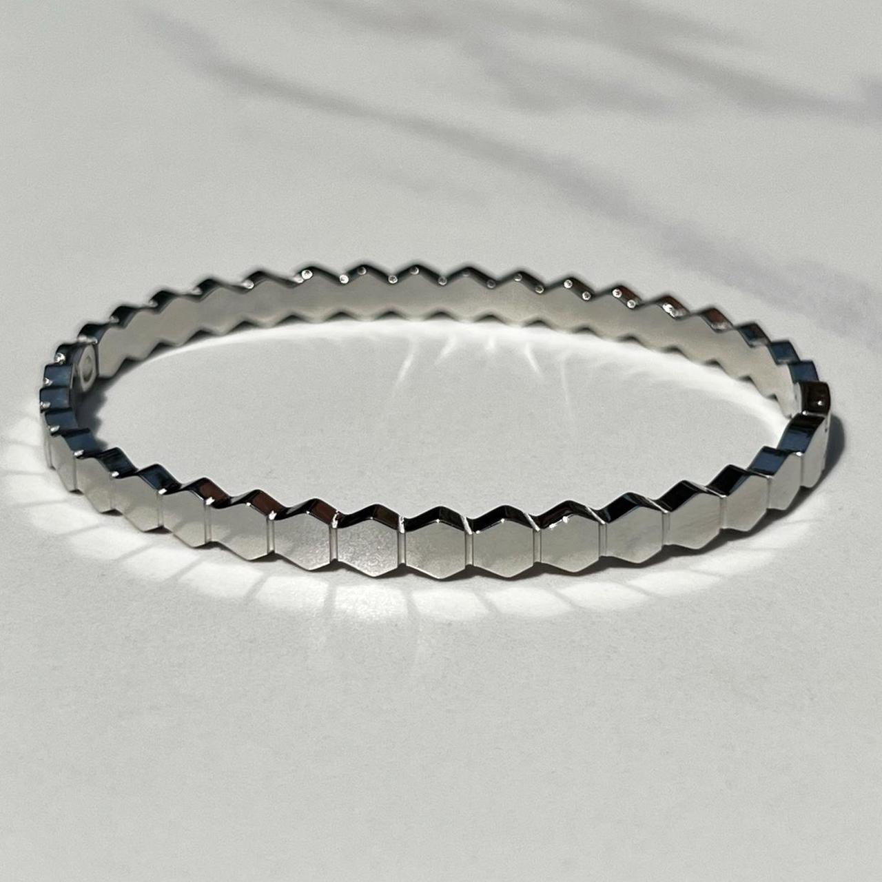 New! “Shera” Silver Bracelet Versatile, Sturdy And... - Depop