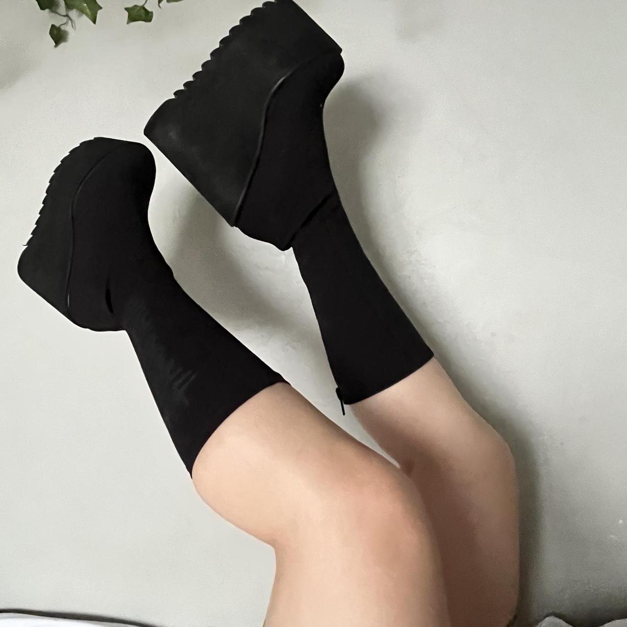 women-s-black-boots-depop