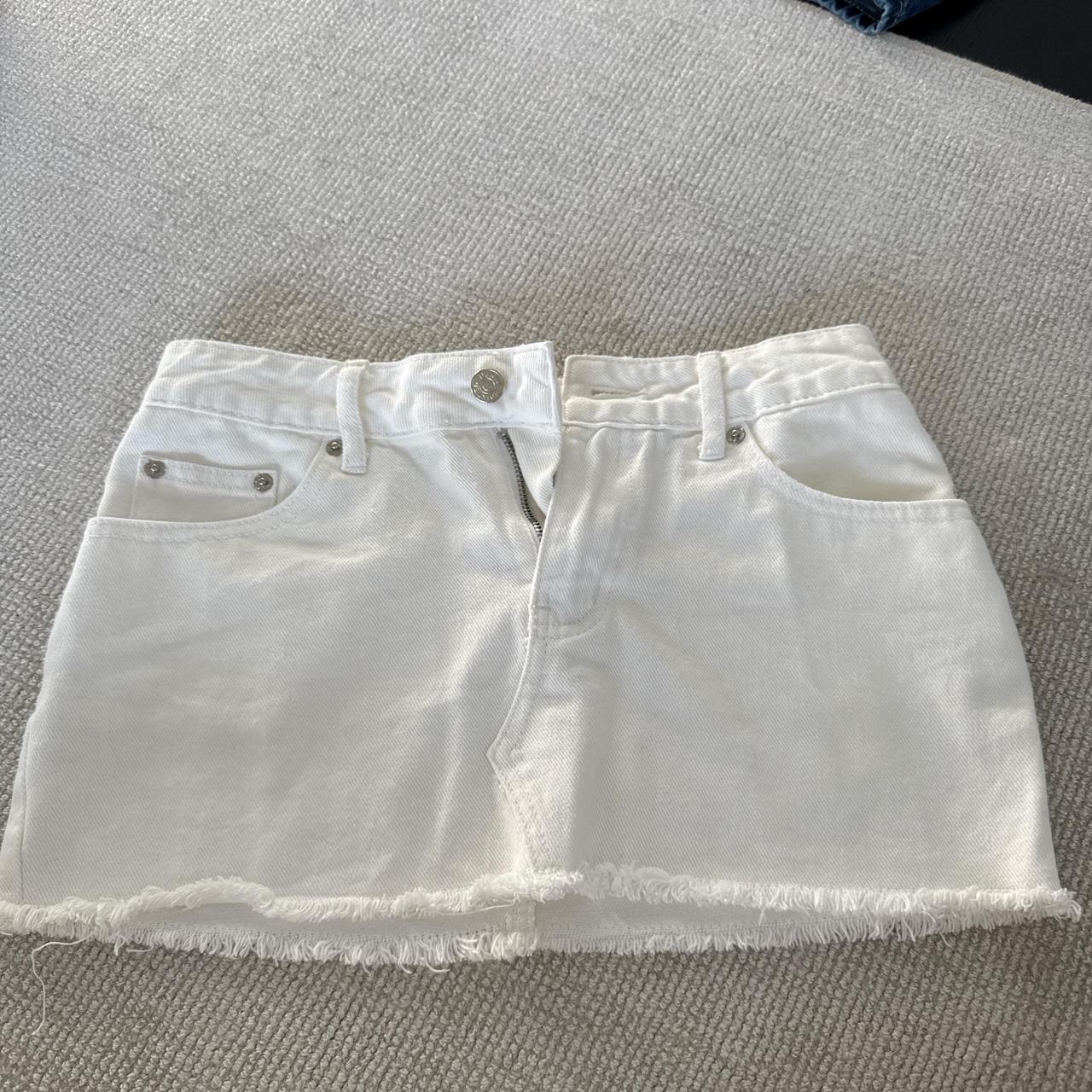 Edikted Women's Skirt - White - 0 – White edikted… - image 1