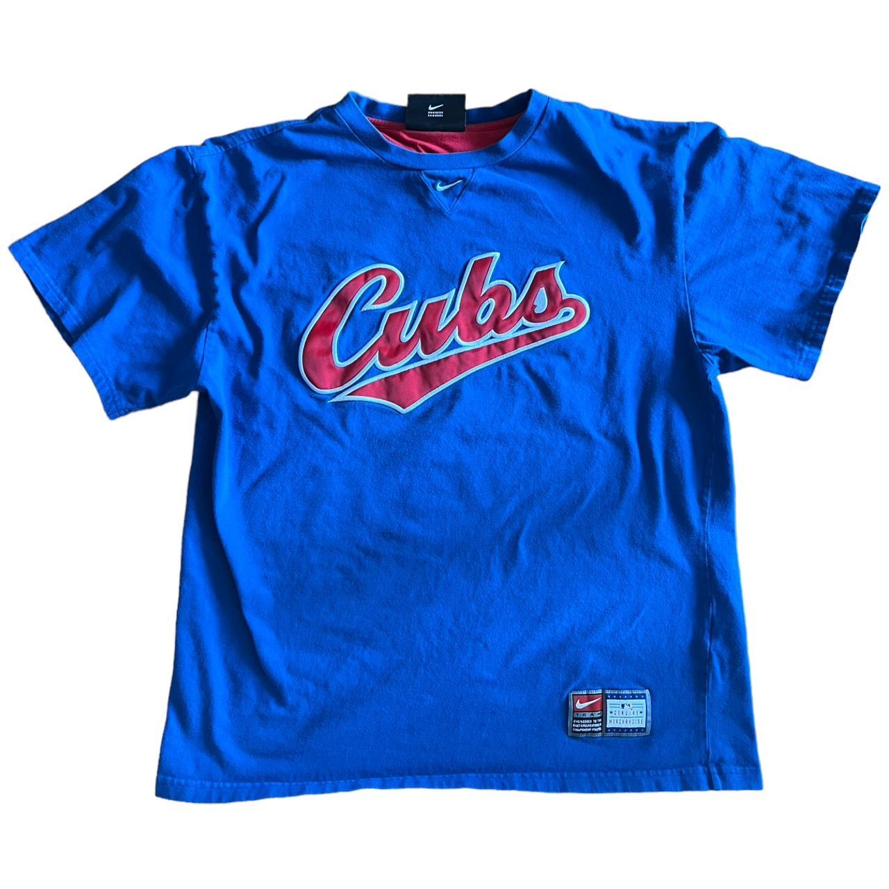 Y2K Vintage Chicago Cubs Nike - Depop