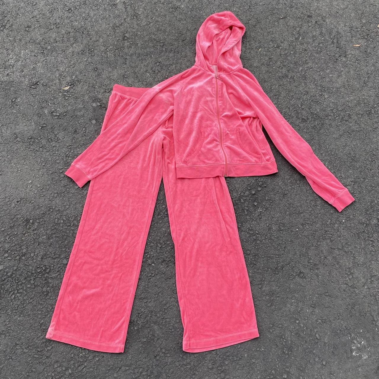 Mossimo hot pink y2k sweatsuit Size M... - Depop