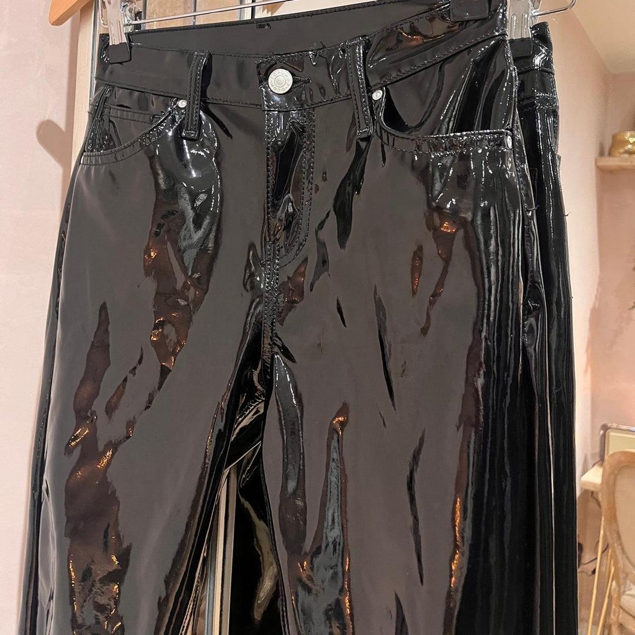 vinyl pants “wet look” So cute and... Depop