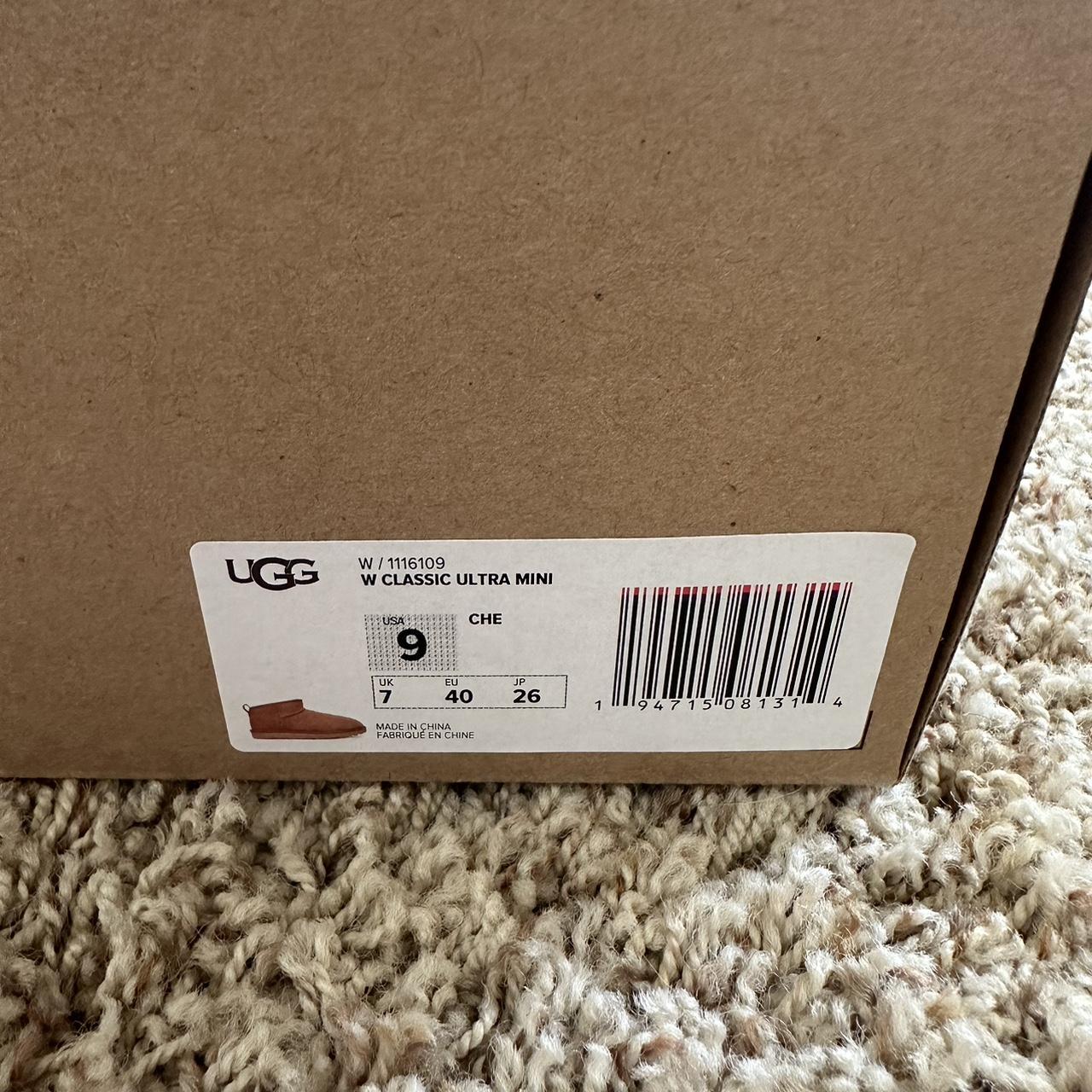 UGG Classic Ultra Mini Boots Authentic Chestnut UGG... - Depop