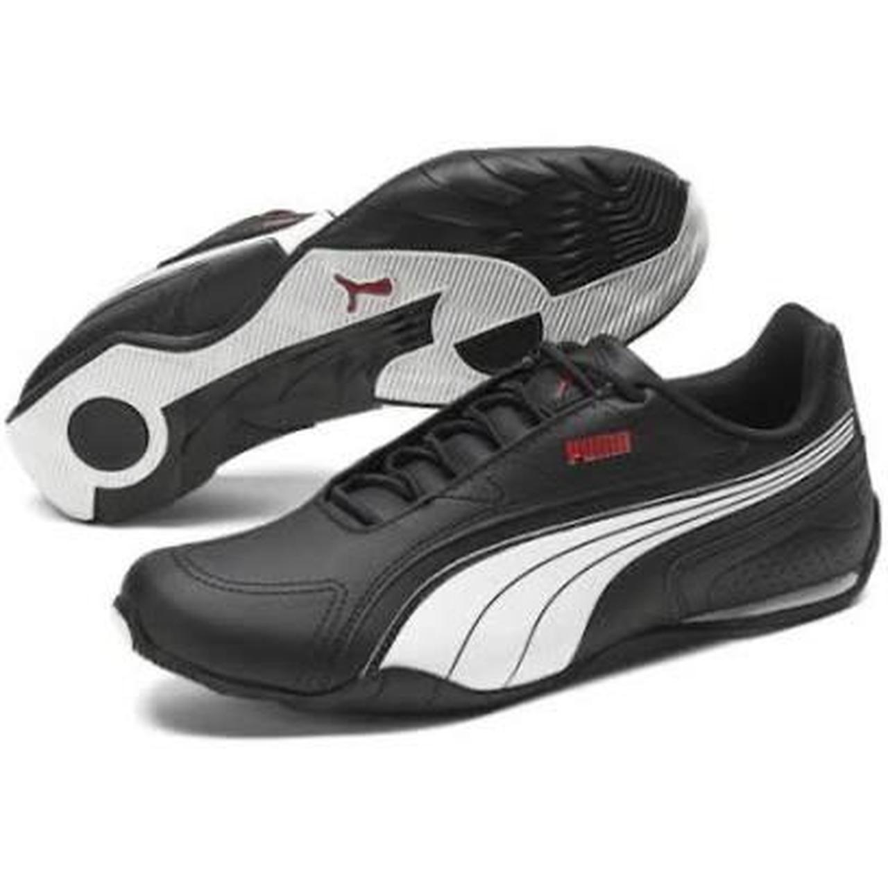 Puma Redon Bungee Black and White High Risk Red