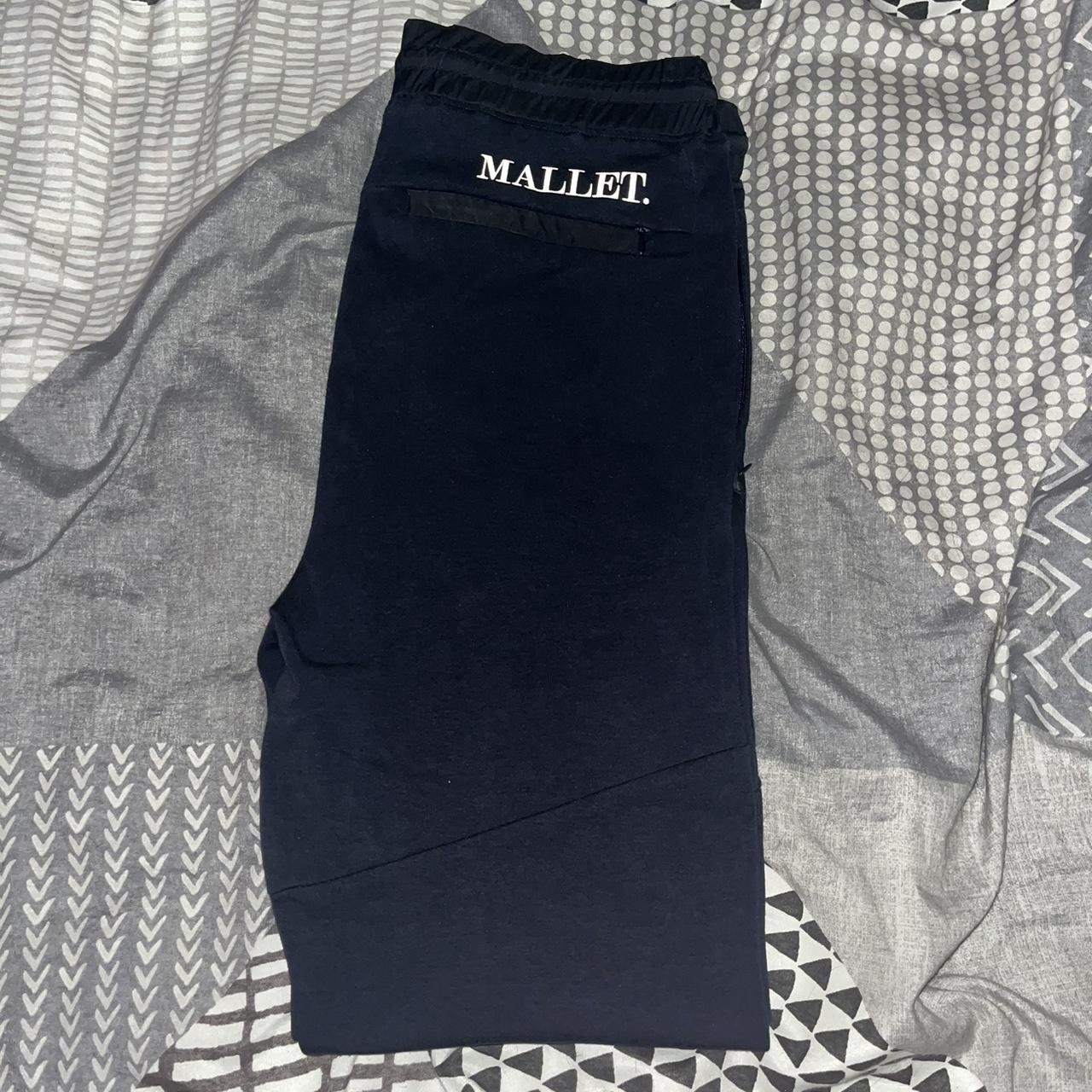 Mallet Navy Joggers 10/10 condition worn once Size... Depop