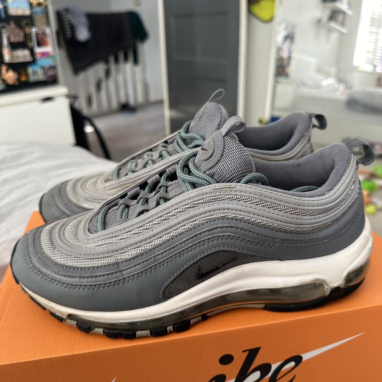 Nike Air Max 97s Grey worn quite a few times Depop