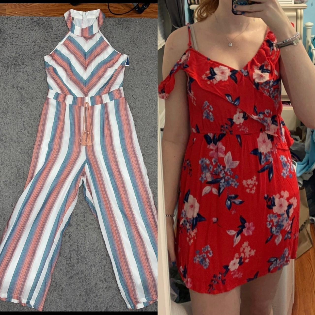 DRESS/JUMPSUIT BUNDLE Jumpsuit NWT marshalls says... Depop
