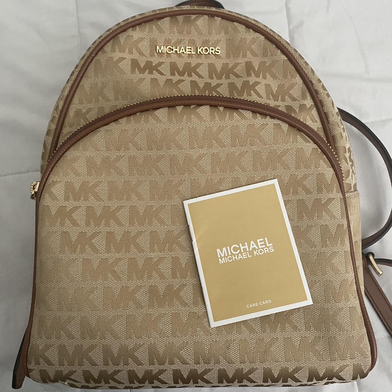 Michael Kors mini backpack Is used but is in mint... - Depop