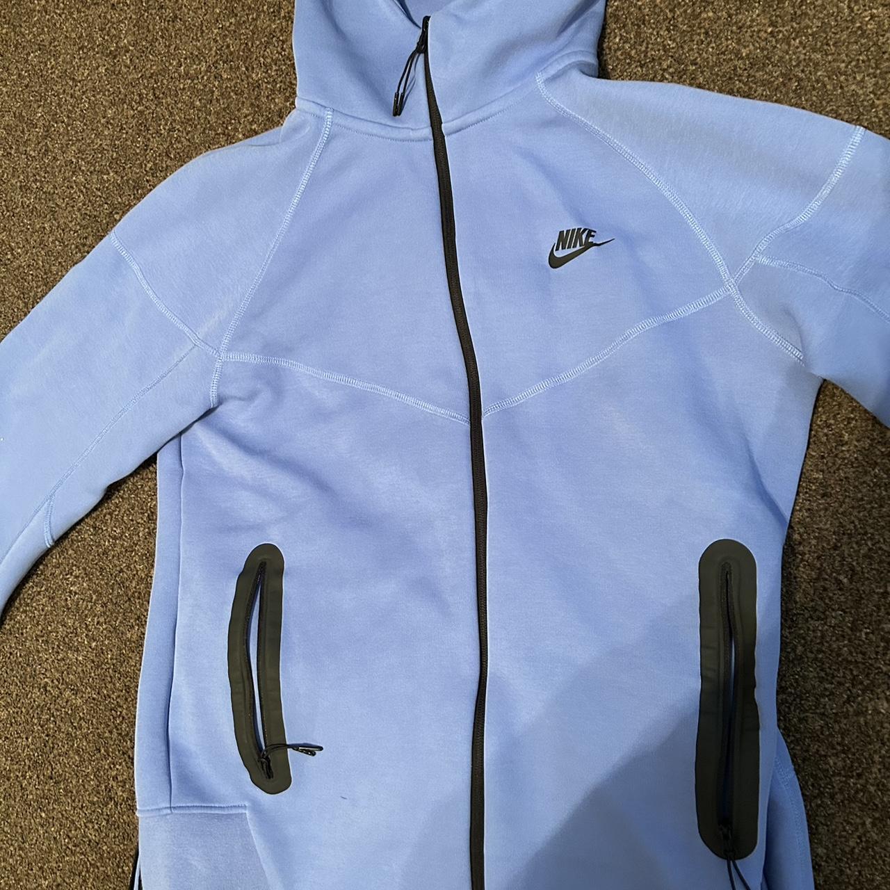 Men’s Nike tech fleece polar colourway tracksuit.... - Depop